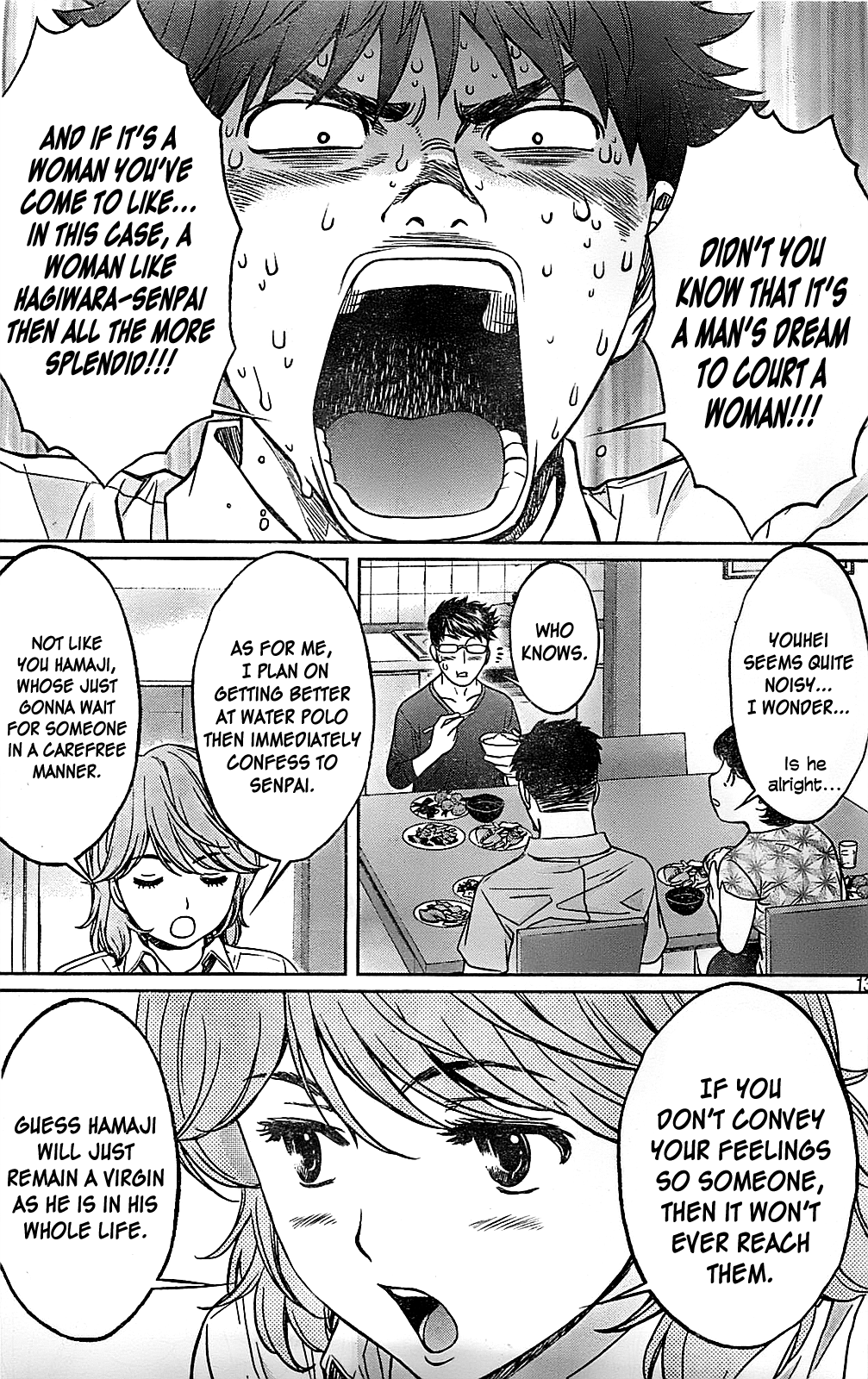 Hantsu x Trash Chapter 27 - Page 14