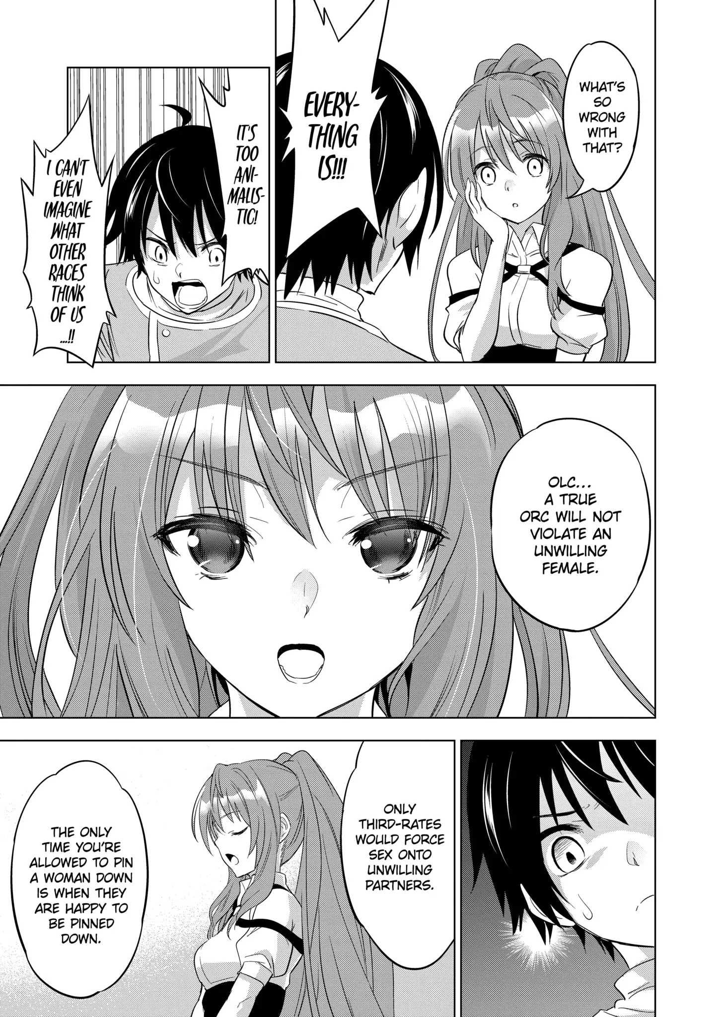 Happy Harem Making with the Mightiest Orc! Chapter 1 - Page 21