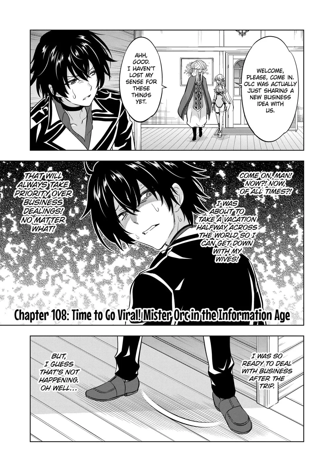 Happy Harem Making with the Mightiest Orc! Chapter 108 - Page 1