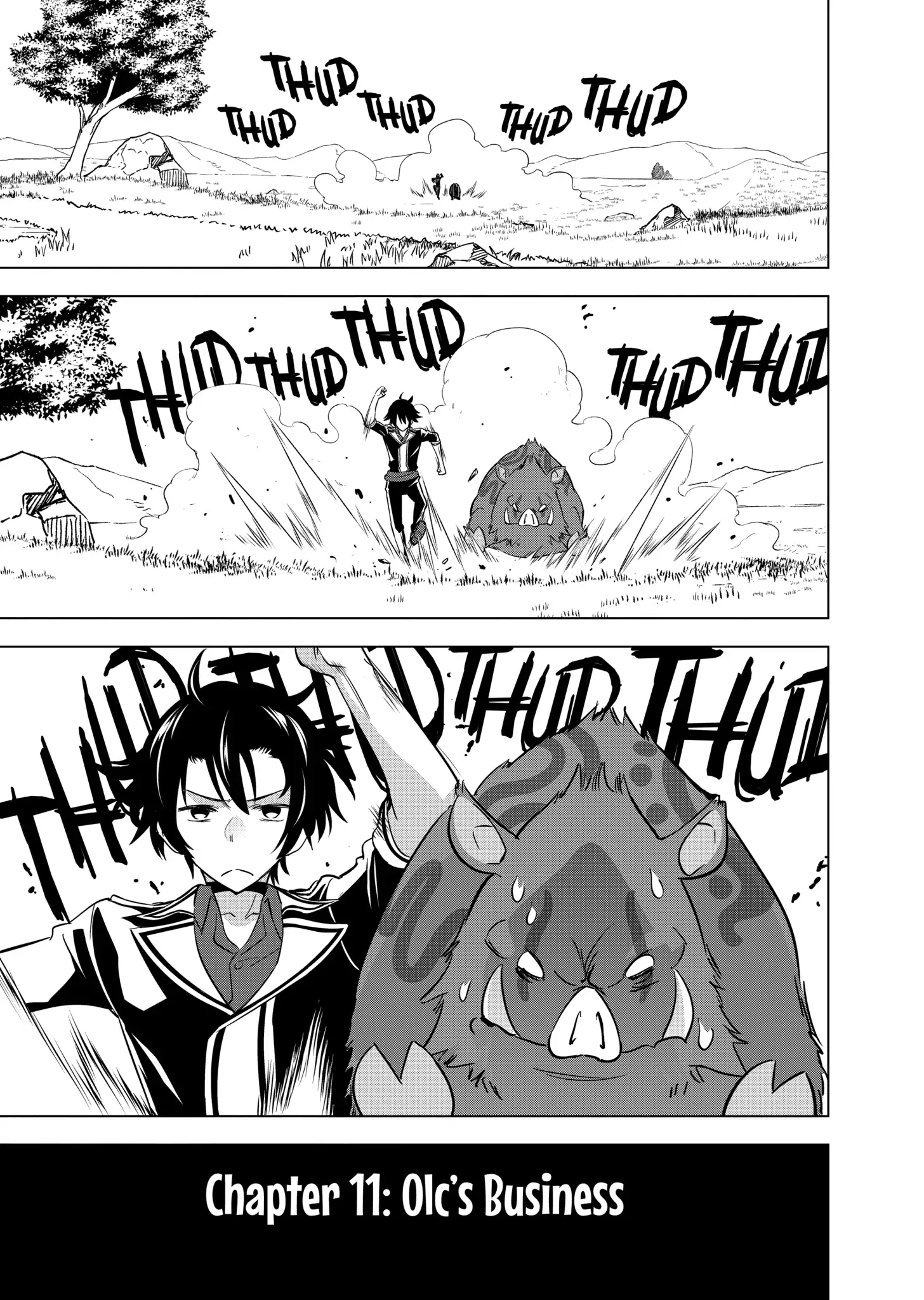 Happy Harem Making with the Mightiest Orc! Chapter 11 - Page 1