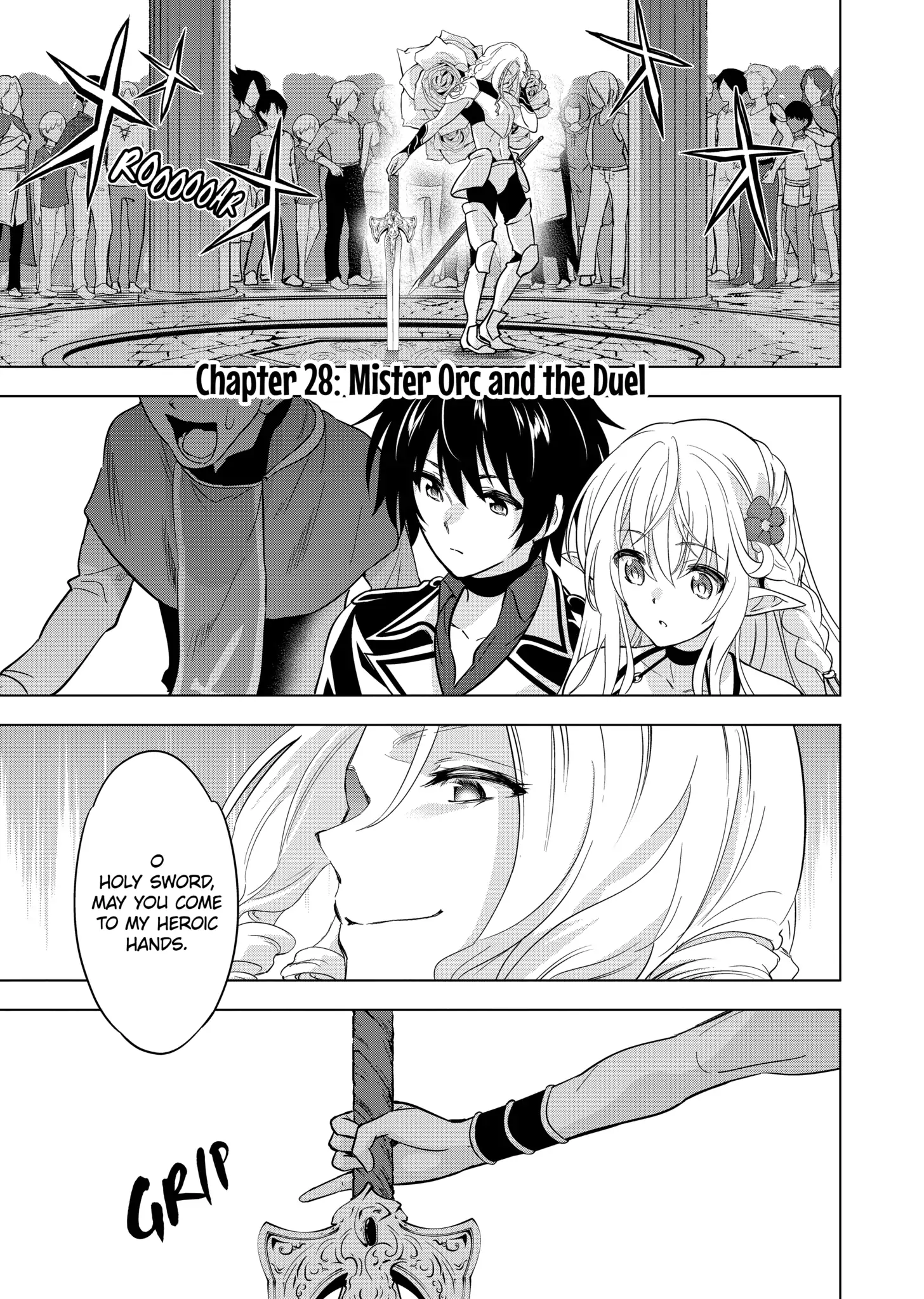 Happy Harem Making with the Mightiest Orc! Chapter 28 - Page 1