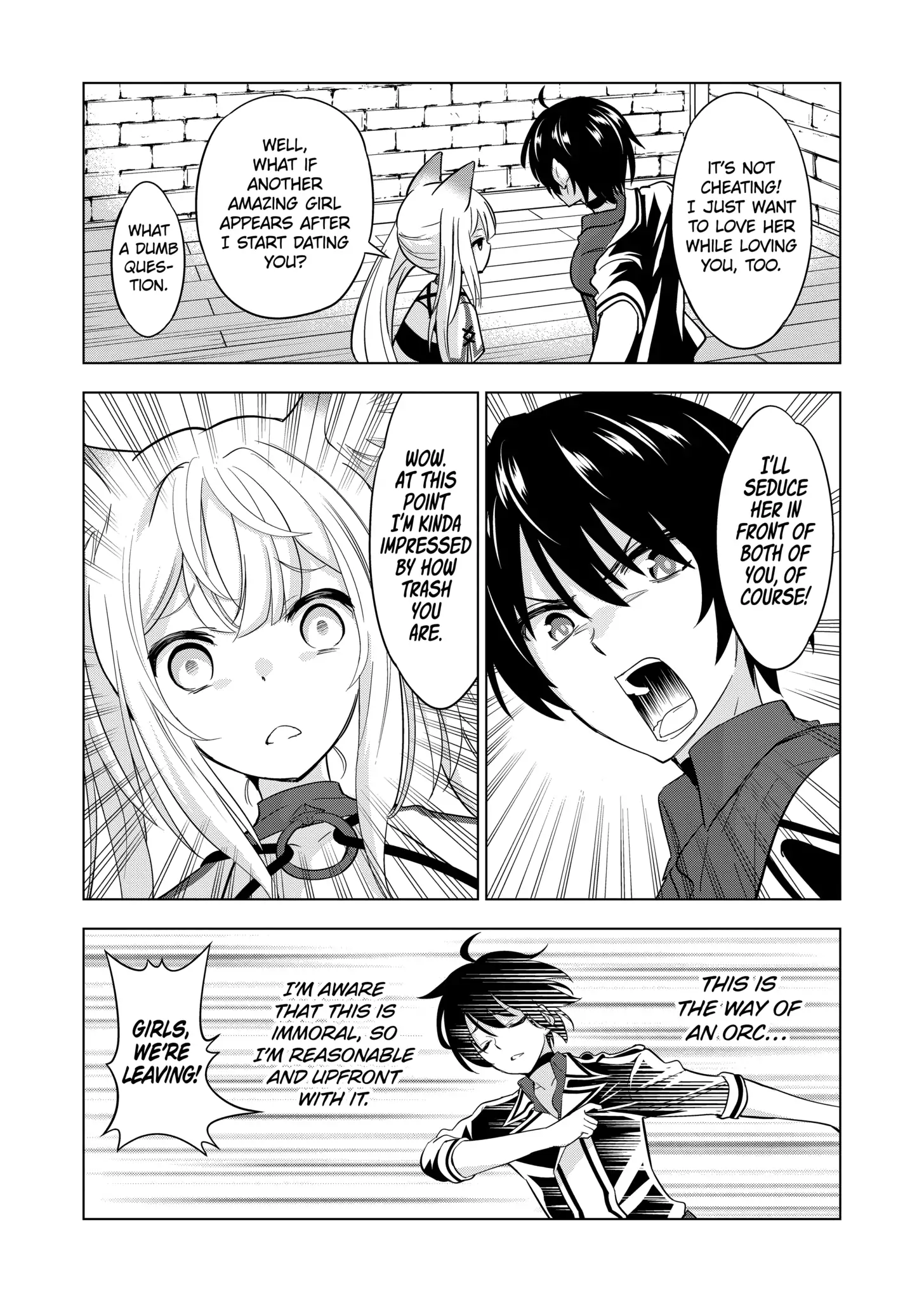 Happy Harem Making with the Mightiest Orc! Chapter 30 - Page 4