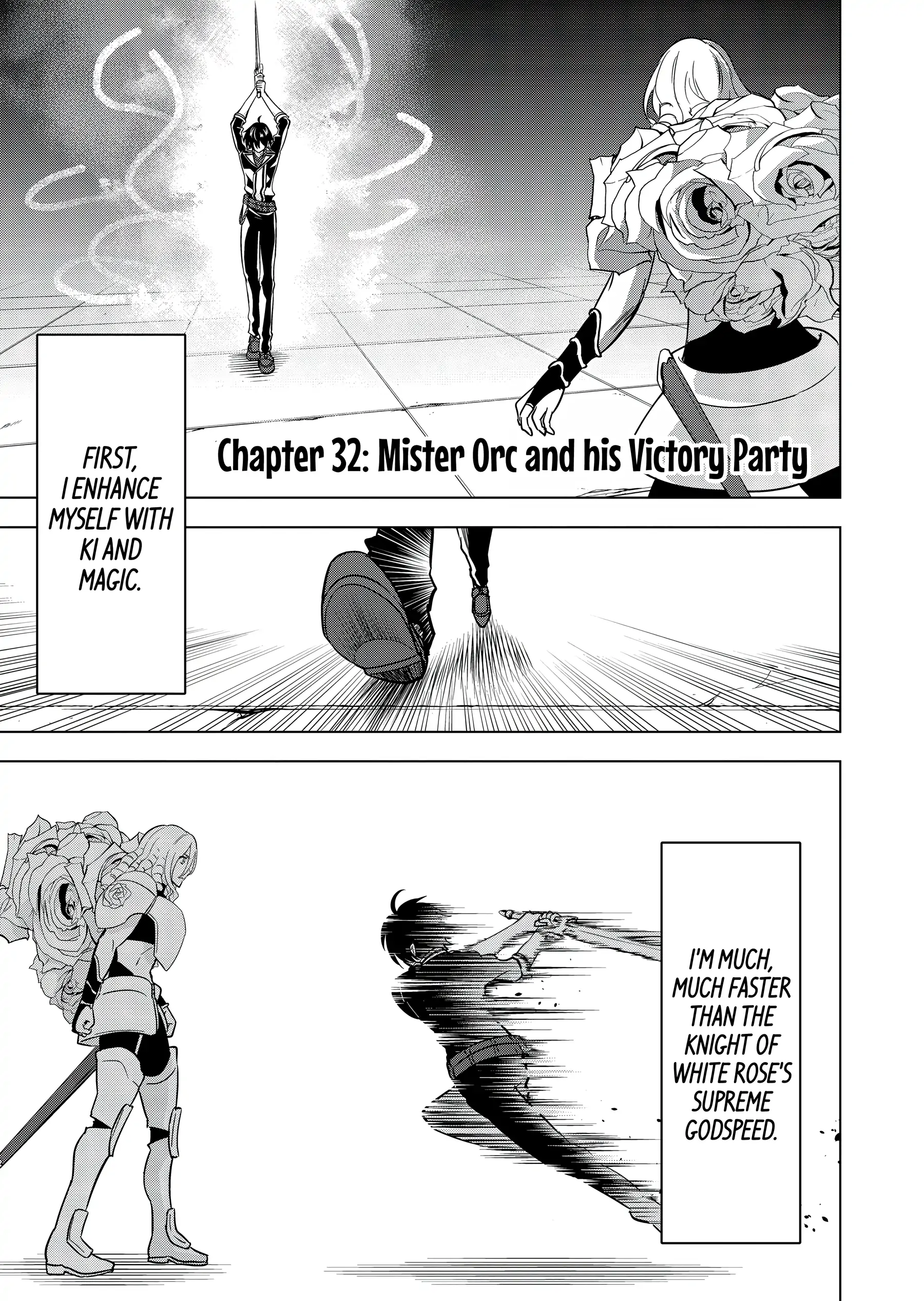 Happy Harem Making with the Mightiest Orc! Chapter 32 - Page 1