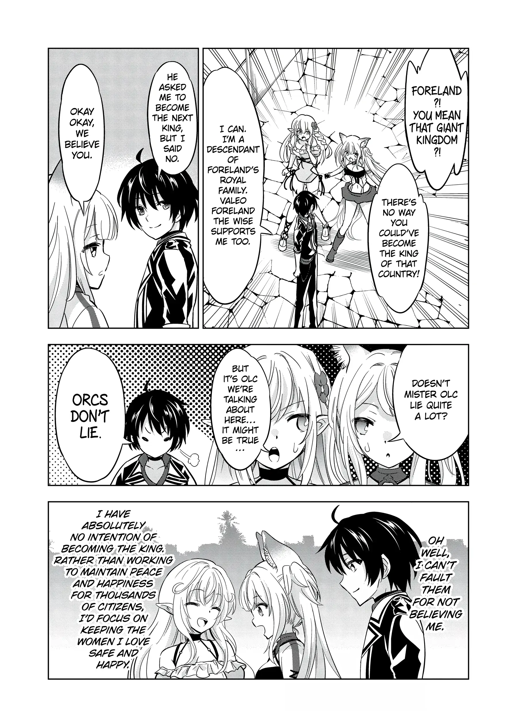 Happy Harem Making with the Mightiest Orc! Chapter 41 - Page 4