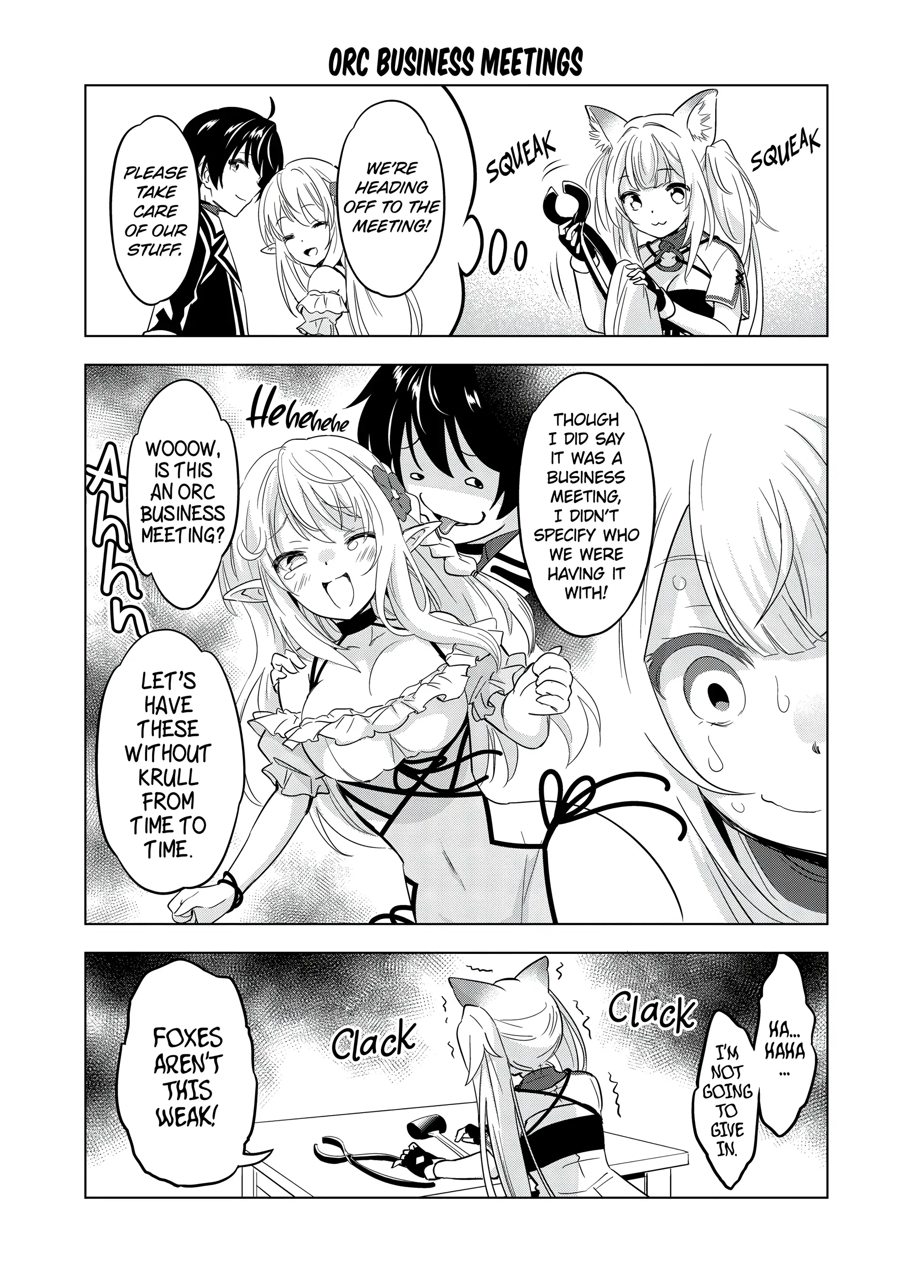 Happy Harem Making with the Mightiest Orc! Chapter 43 - Page 1
