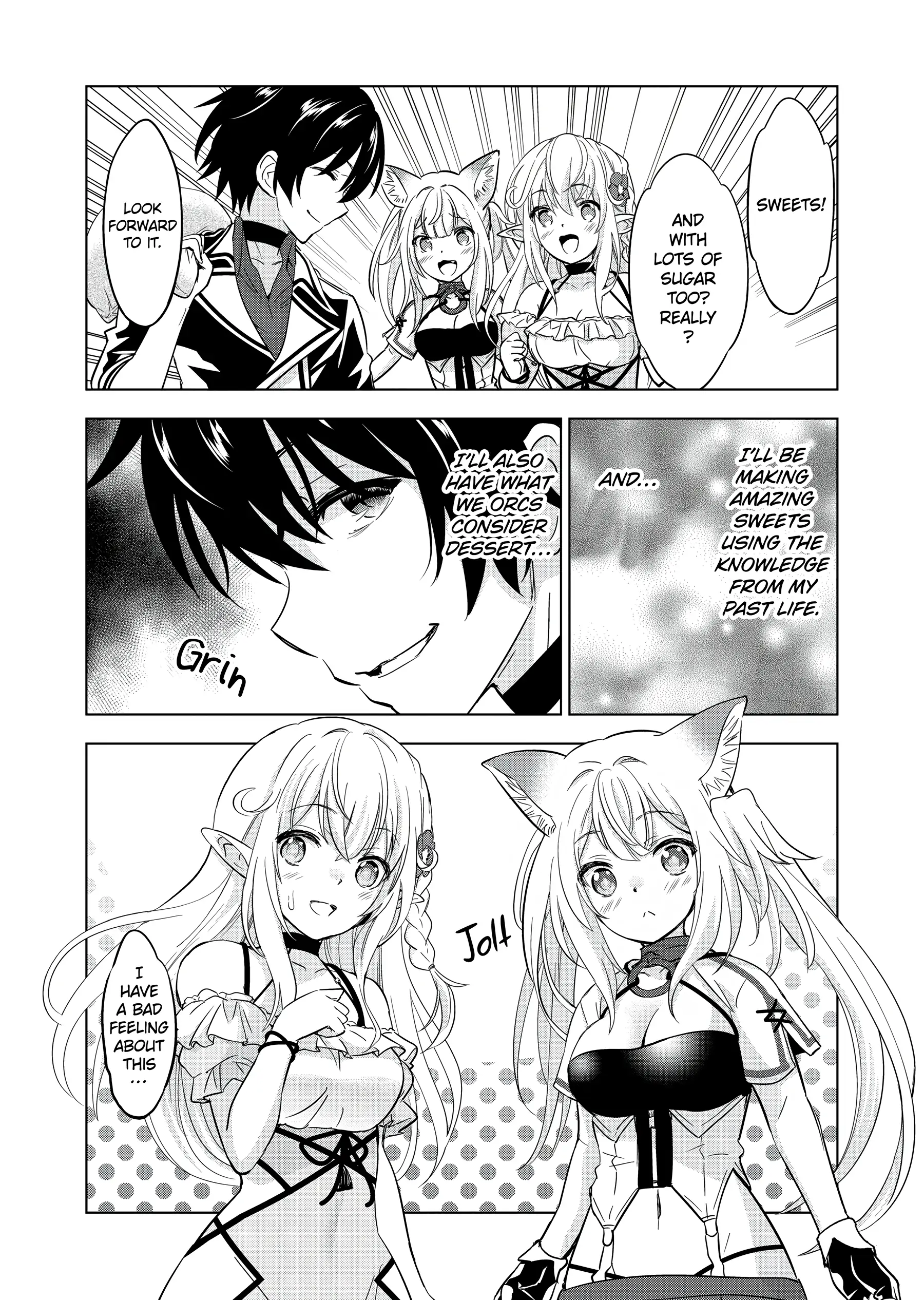 Happy Harem Making with the Mightiest Orc! Chapter 44 - Page 9