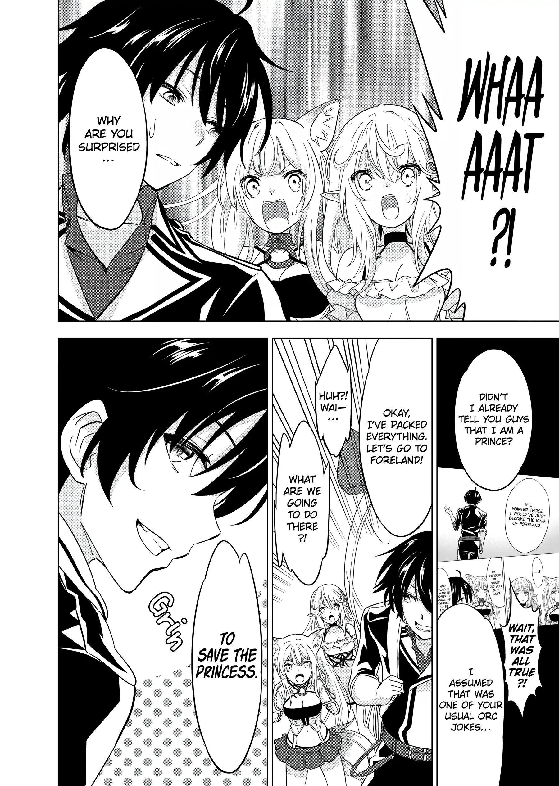 Happy Harem Making with the Mightiest Orc! Chapter 47 - Page 5