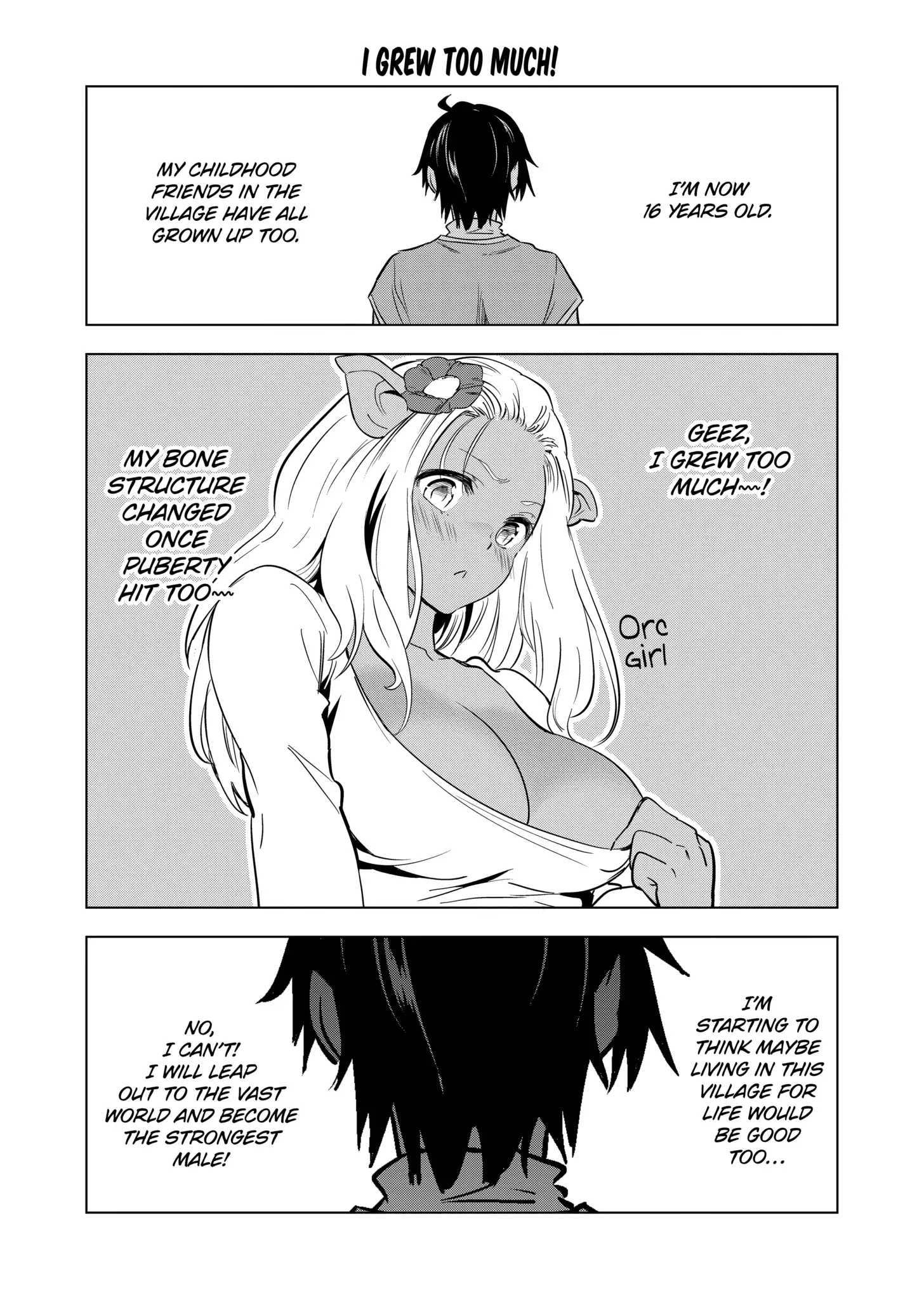 Happy Harem Making with the Mightiest Orc! Chapter 5 - Page 12