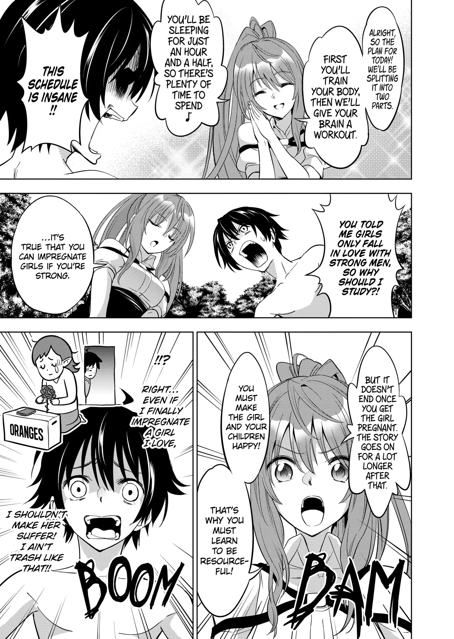Happy Harem Making with the Mightiest Orc! Chapter 5 - Page 3