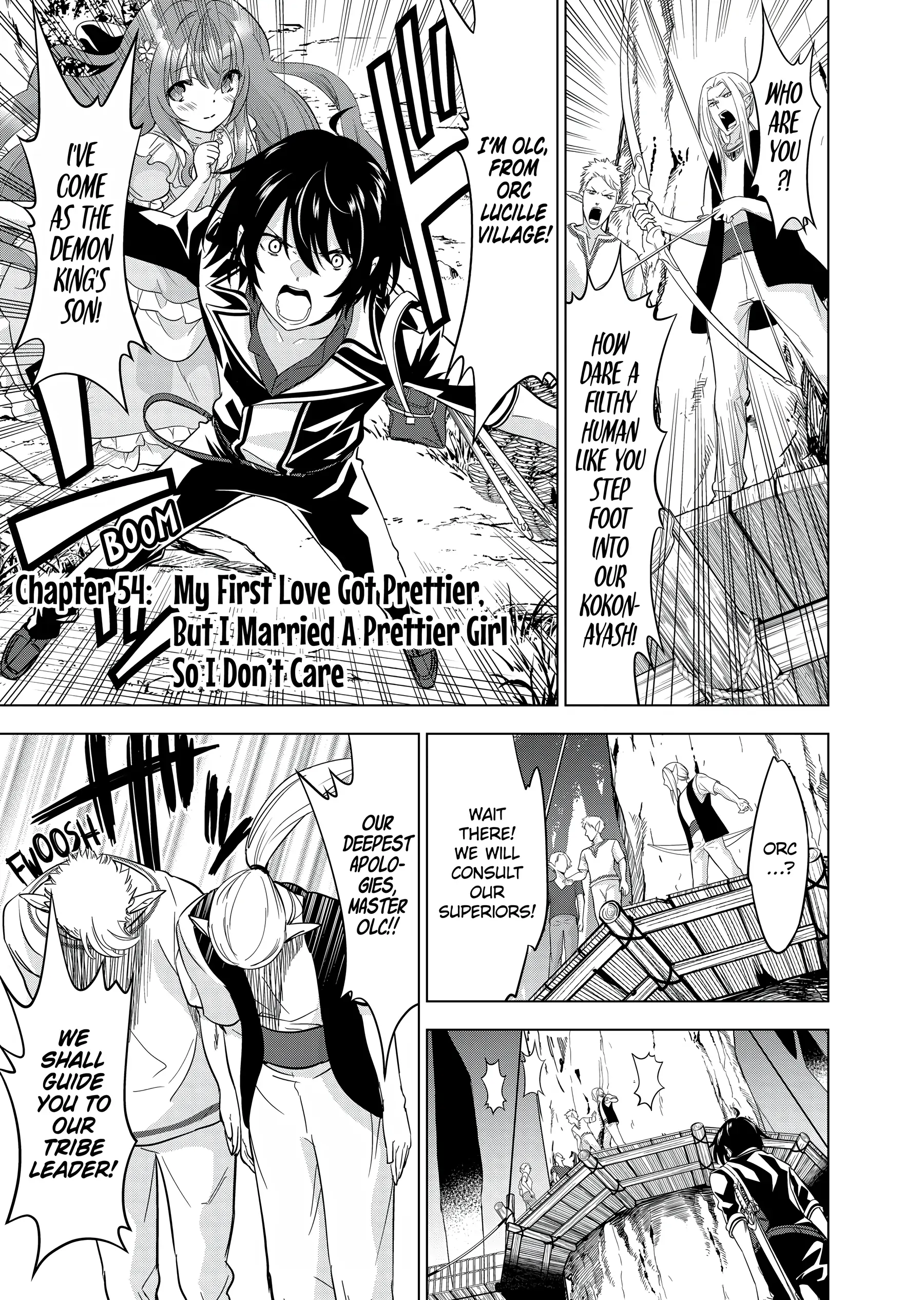 Happy Harem Making with the Mightiest Orc! Chapter 54 - Page 1