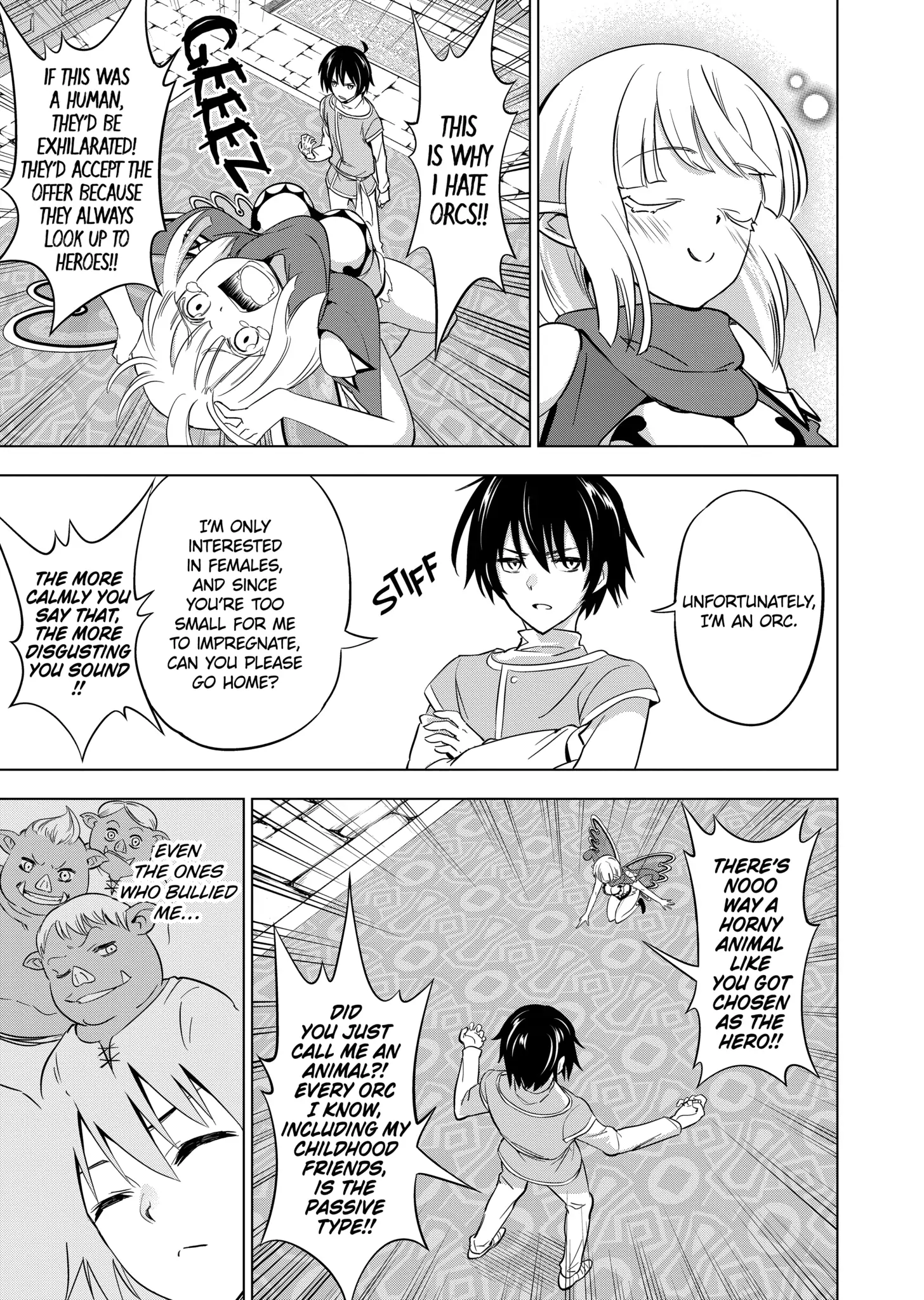 Happy Harem Making with the Mightiest Orc! Chapter 7 - Page 3