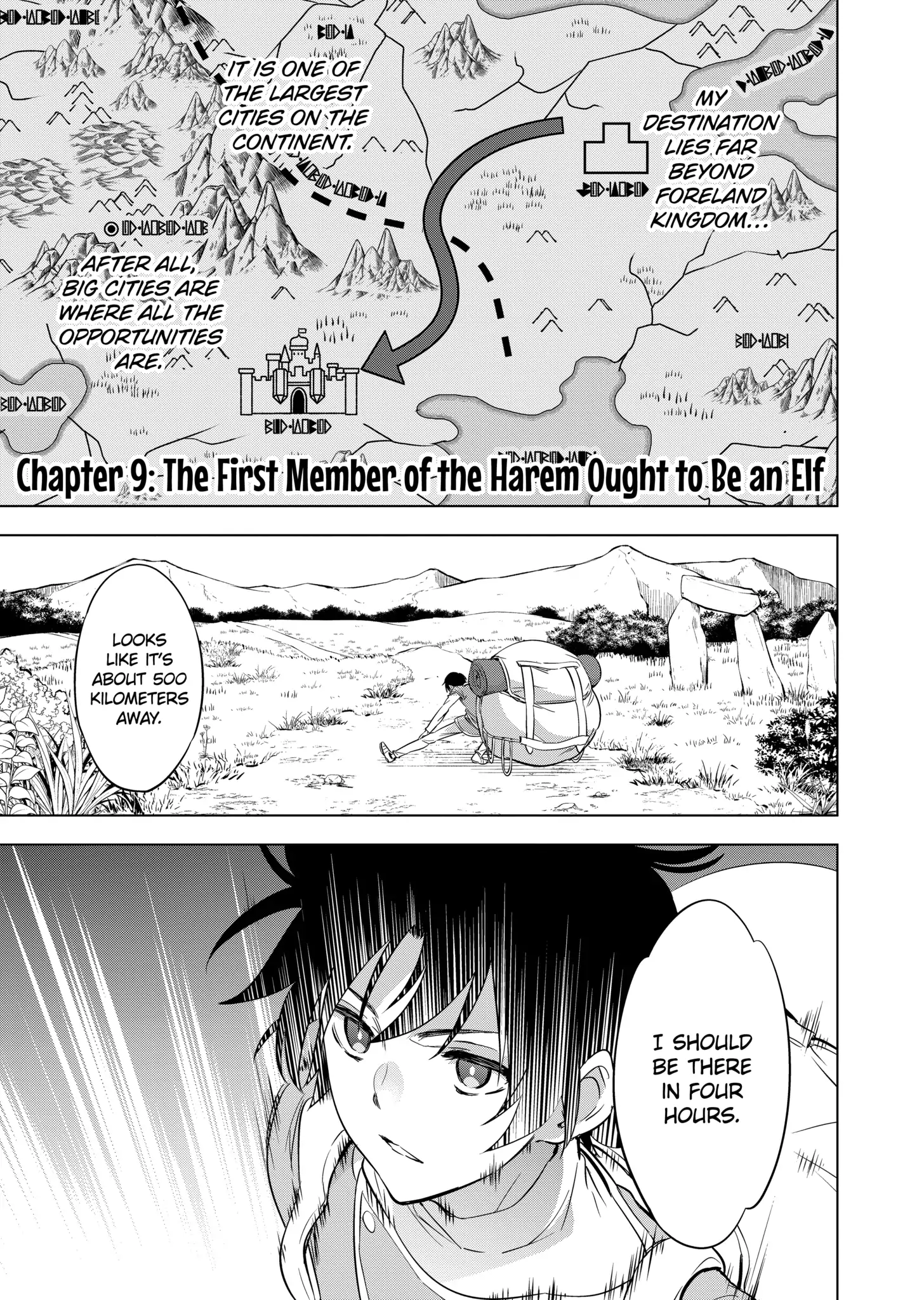 Happy Harem Making with the Mightiest Orc! Chapter 9 - Page 1