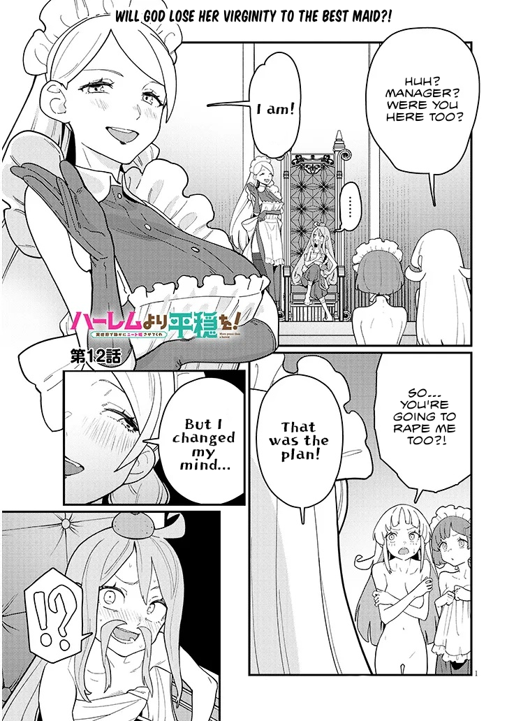 Harem Yori Heion wo! Isekai de Shizuka ni NEET Hime sasete Kure Chapter 12 - Page 1