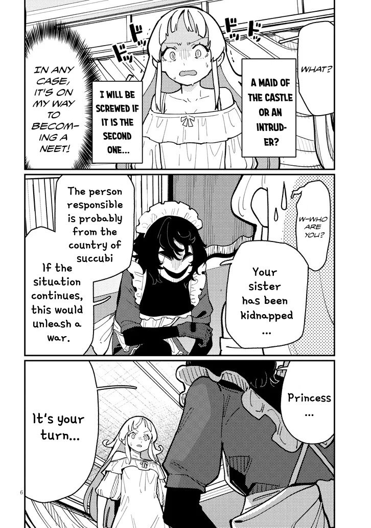Harem Yori Heion wo! Isekai de Shizuka ni NEET Hime sasete Kure Chapter 6.1 - Page 6