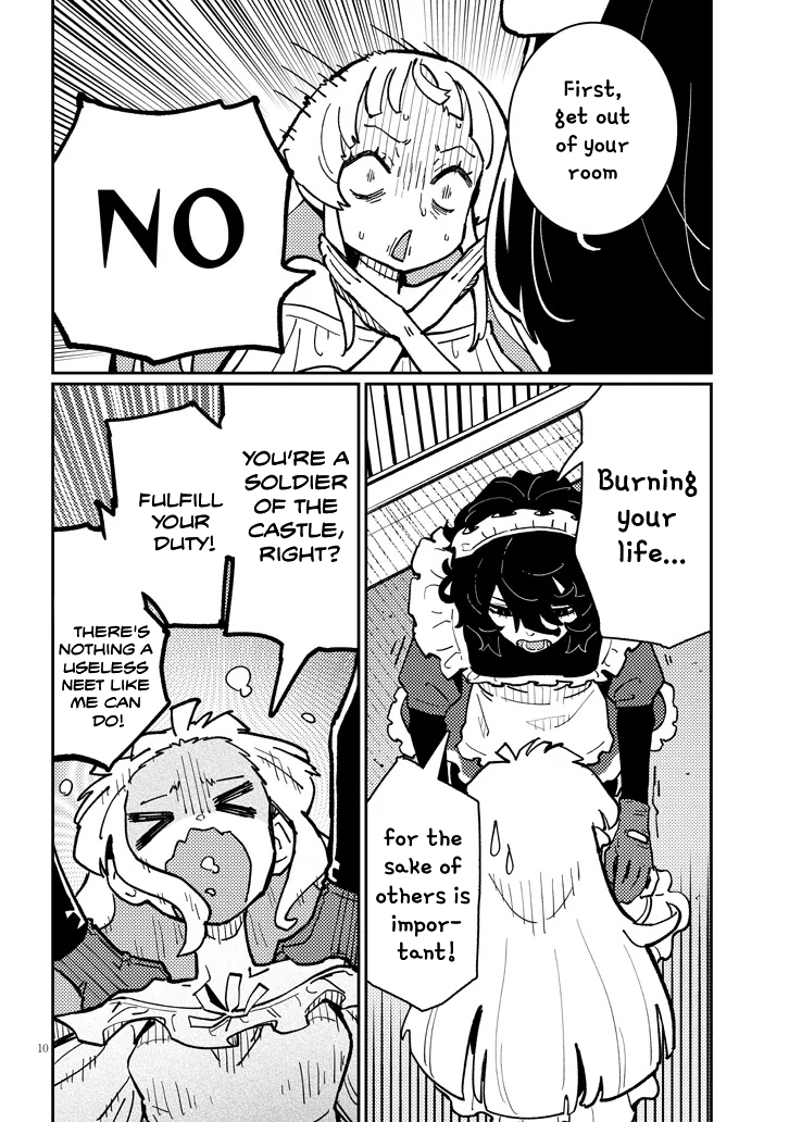 Harem Yori Heion wo! Isekai de Shizuka ni NEET Hime sasete Kure Chapter 6.1 - Page 10