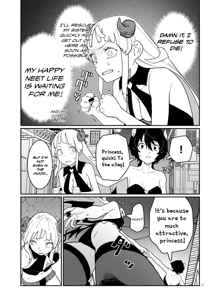 Harem Yori Heion wo! Isekai de Shizuka ni NEET Hime sasete Kure Chapter 7.1 - Page 13