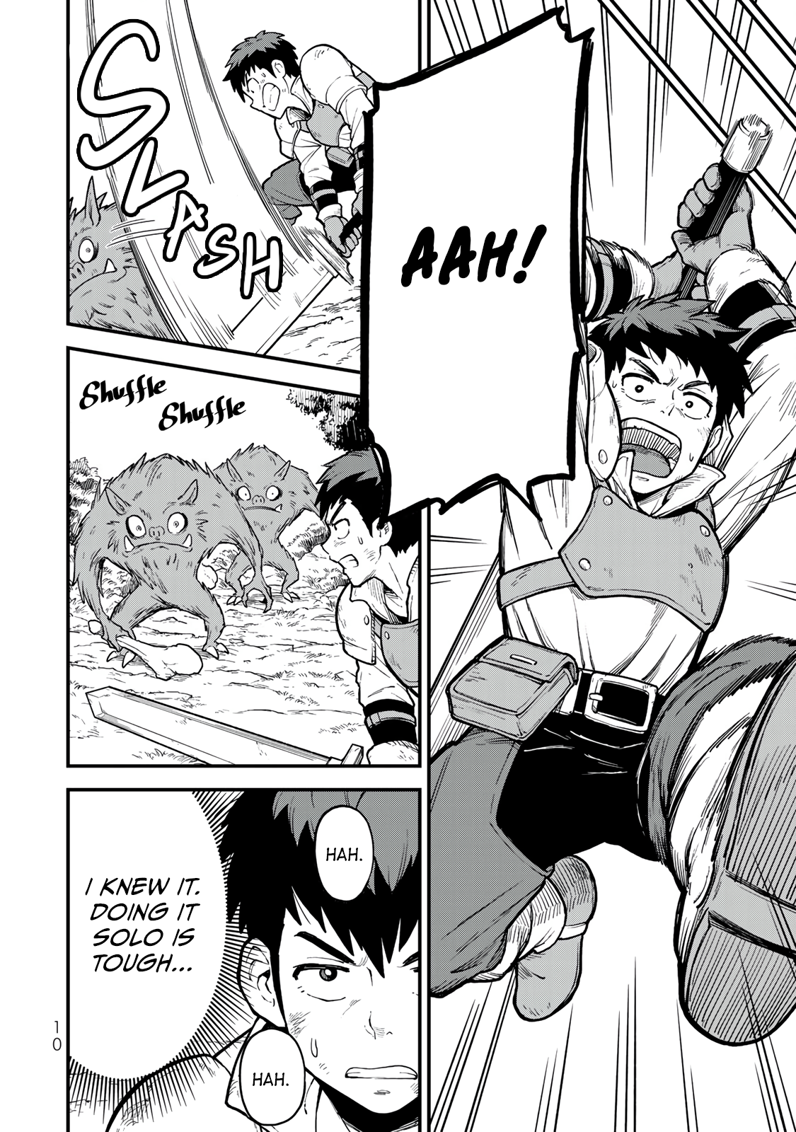 Hazure Skill Level Up no Sei de Party wo Tsuihou Sareta Shounen wa, Level wo Agete Butsuri de Naguru Chapter 1 - Page 11