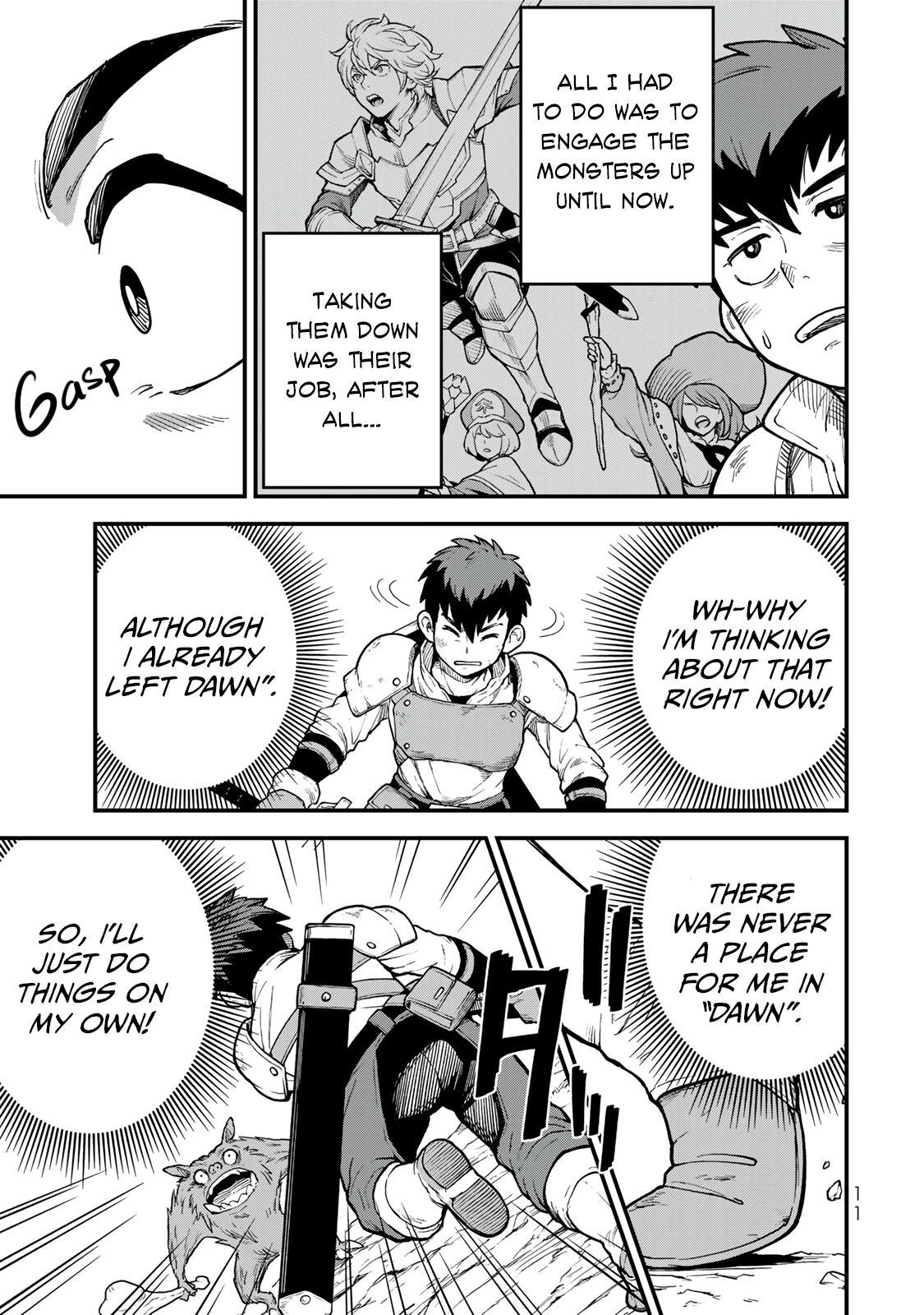 Hazure Skill Level Up no Sei de Party wo Tsuihou Sareta Shounen wa, Level wo Agete Butsuri de Naguru Chapter 1 - Page 12