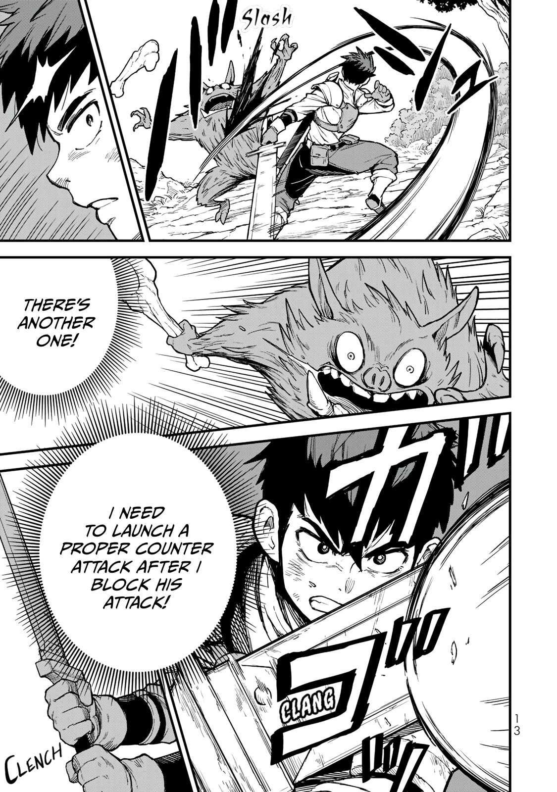 Hazure Skill Level Up no Sei de Party wo Tsuihou Sareta Shounen wa, Level wo Agete Butsuri de Naguru Chapter 1 - Page 14