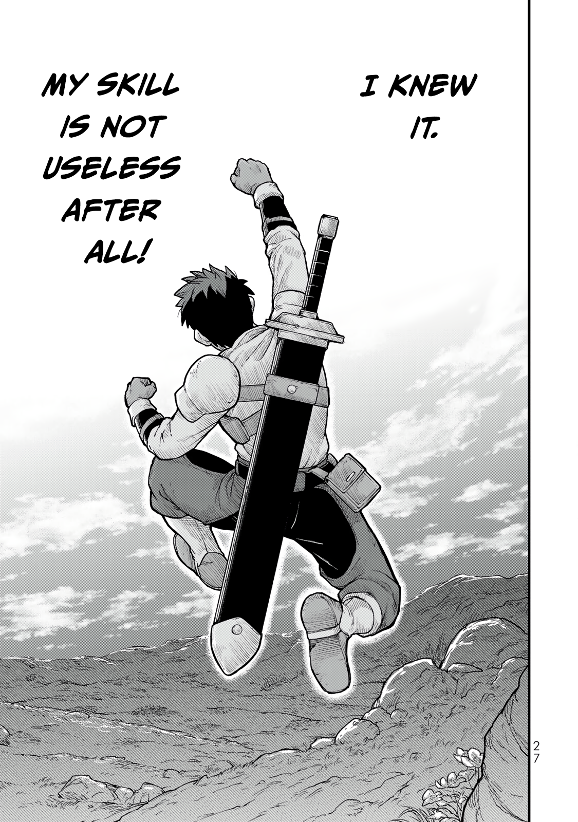 Hazure Skill Level Up no Sei de Party wo Tsuihou Sareta Shounen wa, Level wo Agete Butsuri de Naguru Chapter 1 - Page 27