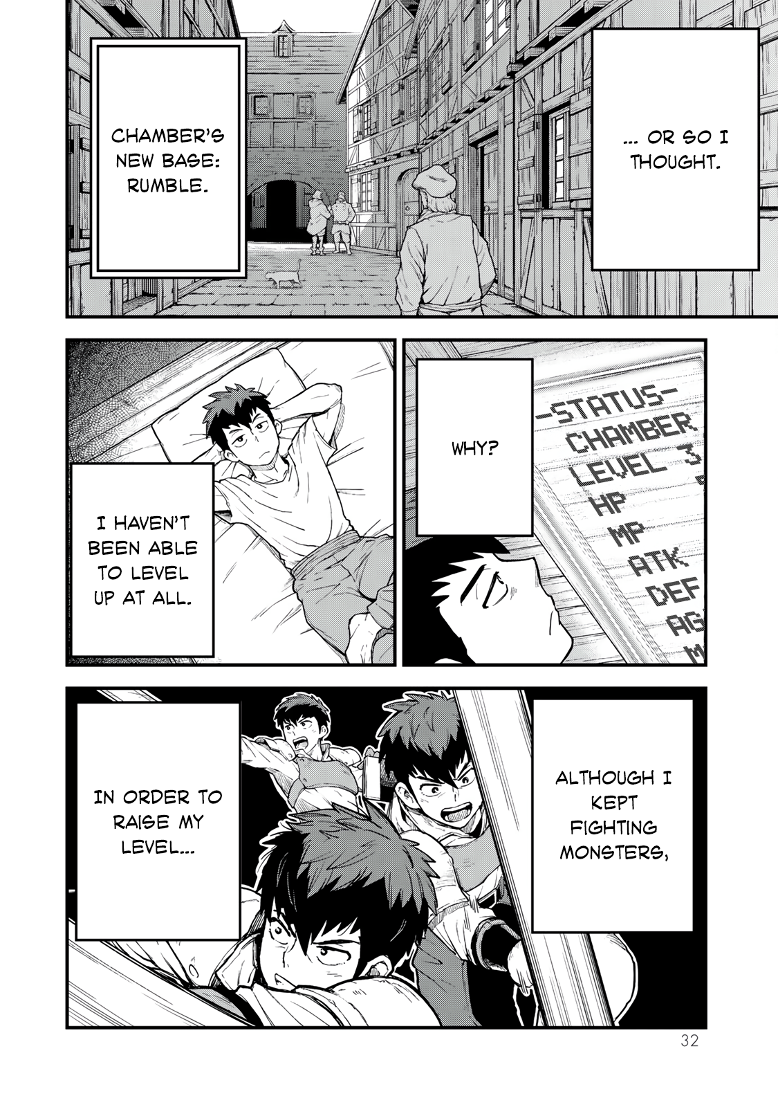 Hazure Skill Level Up no Sei de Party wo Tsuihou Sareta Shounen wa, Level wo Agete Butsuri de Naguru Chapter 1 - Page 32