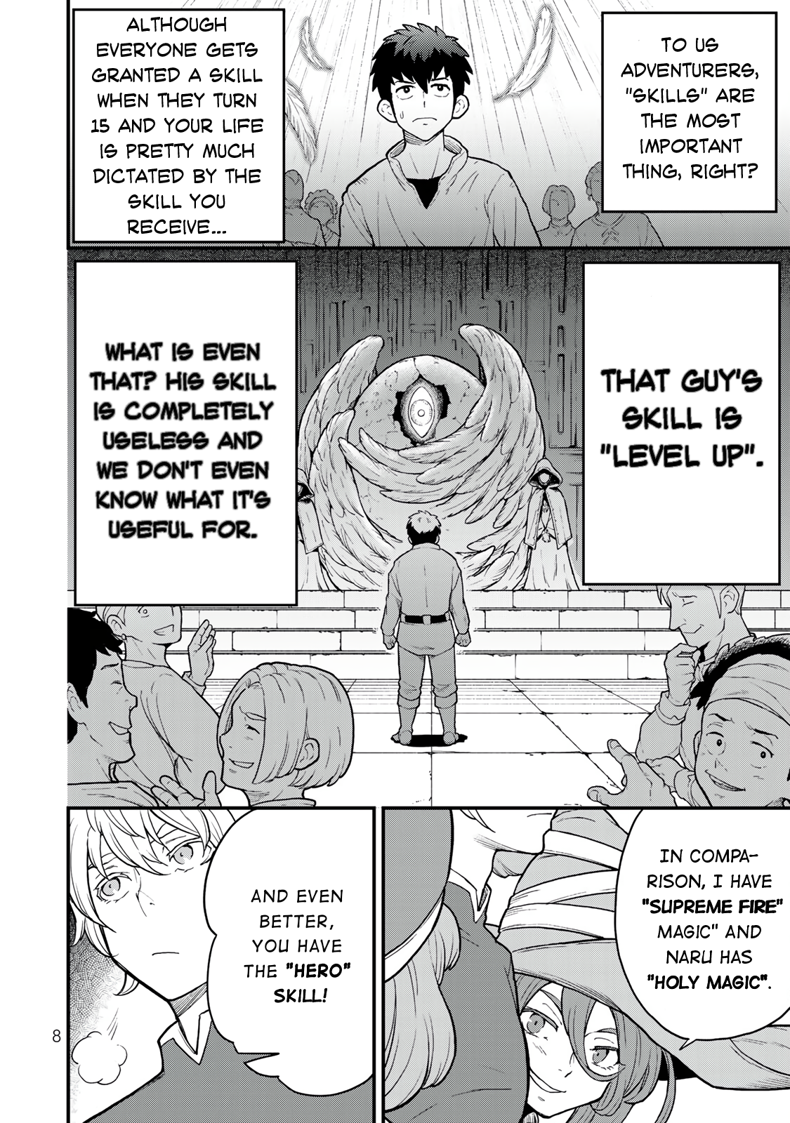 Hazure Skill Level Up no Sei de Party wo Tsuihou Sareta Shounen wa, Level wo Agete Butsuri de Naguru Chapter 1 - Page 9