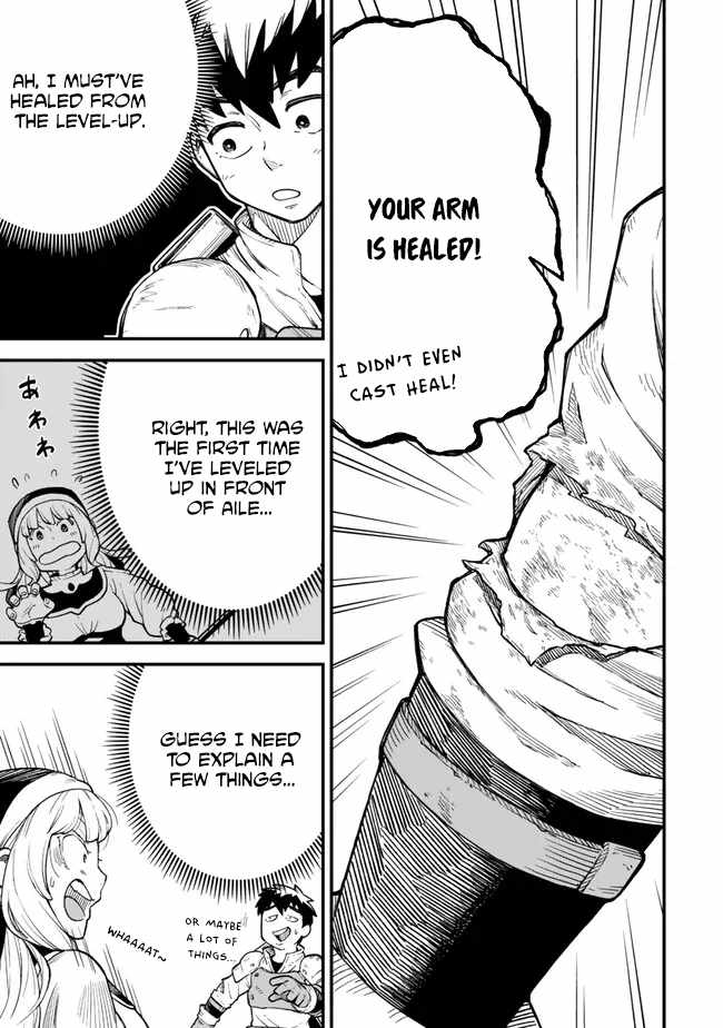 Hazure Skill Level Up no Sei de Party wo Tsuihou Sareta Shounen wa, Level wo Agete Butsuri de Naguru Chapter 2 - Page 13