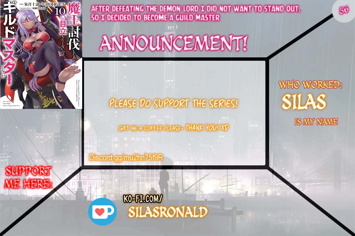 He Didn’t Want to Be the Center of Attention, Hence, After Defeating the Demon Lord, he Became a Guild Master Chapter 56 - Page 1