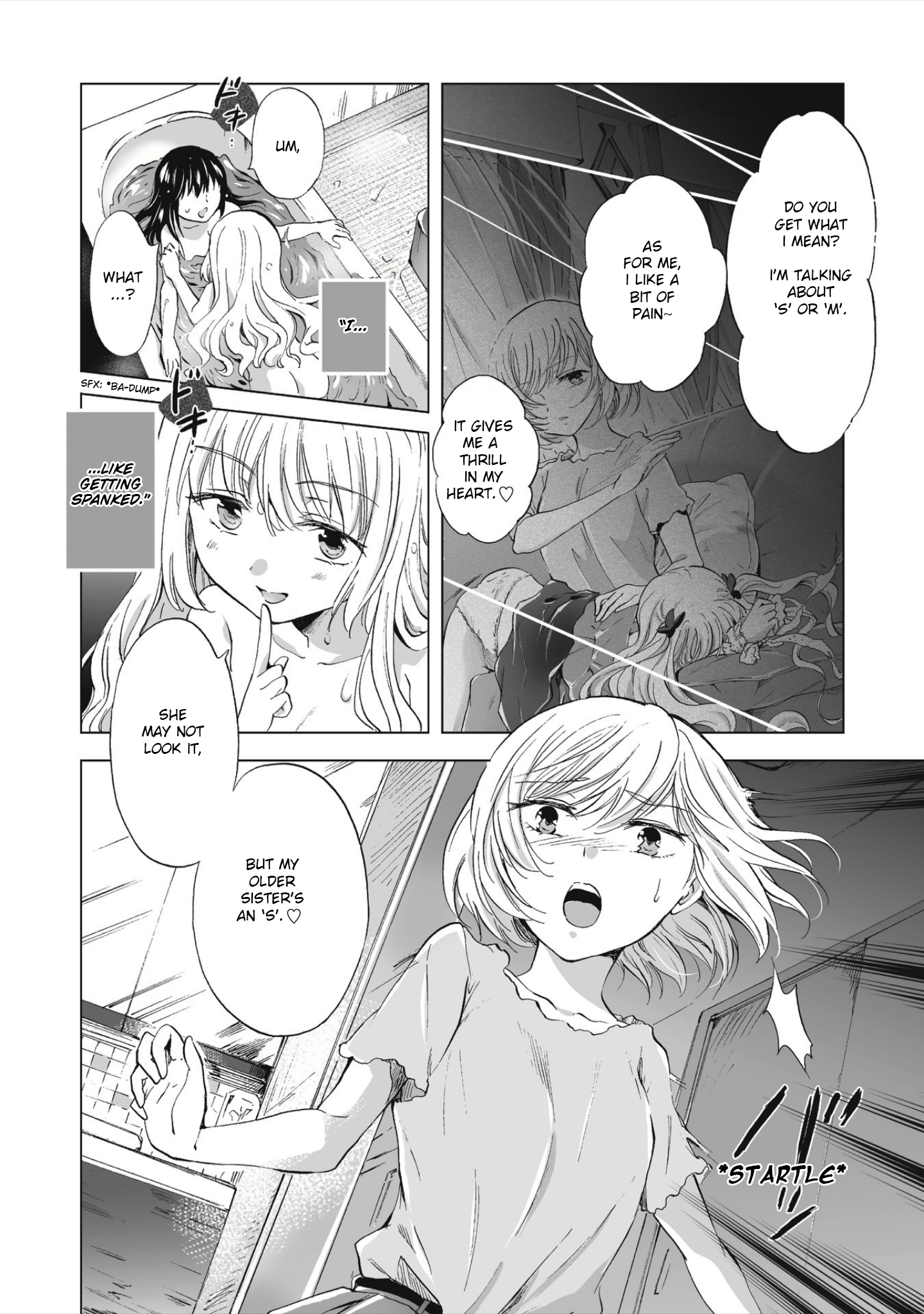 Hearts of Two Girls Will Be Connect, Only by Their Painful Acts Chapter 1.2 - Page 10