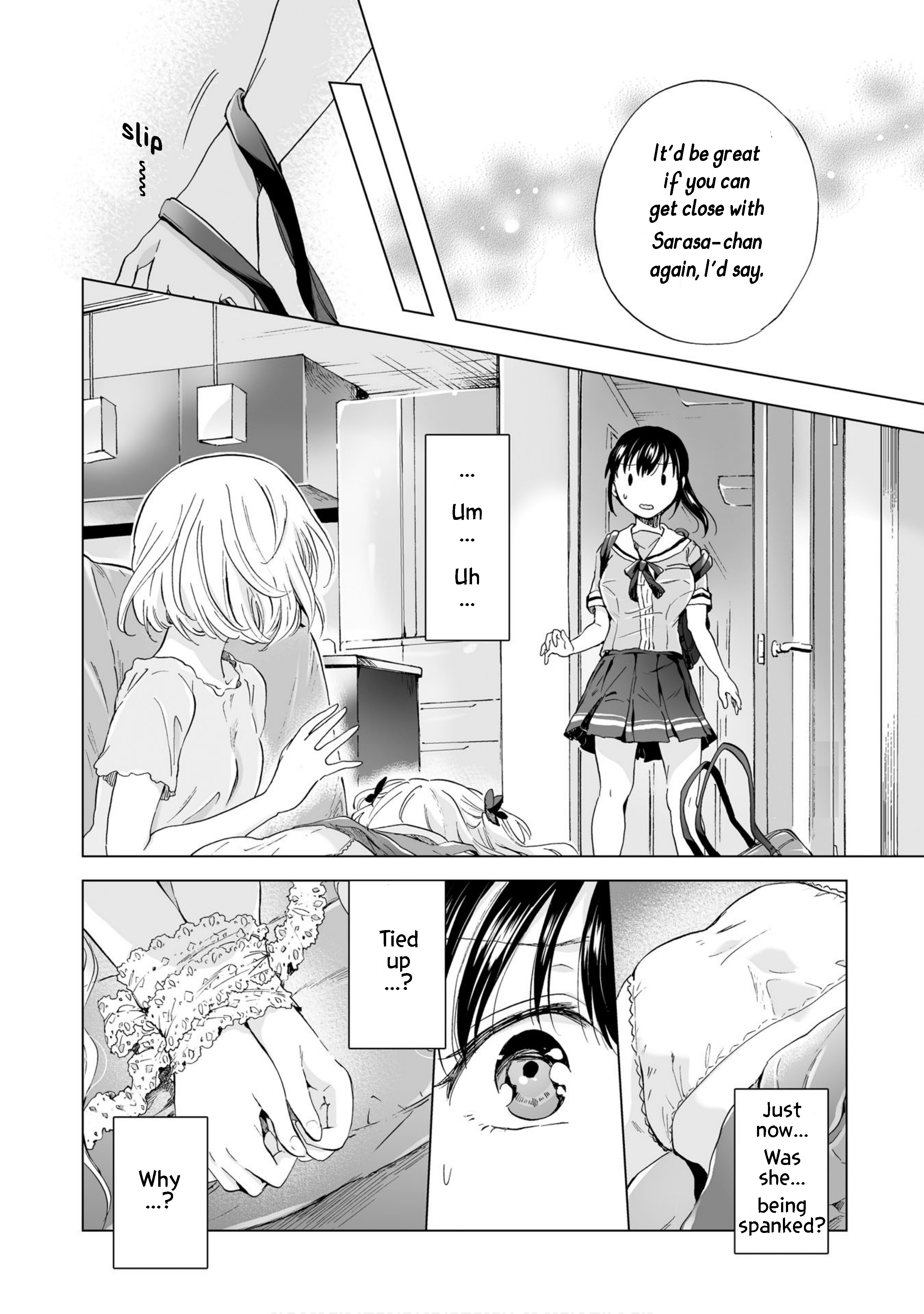 Hearts of Two Girls Will Be Connect, Only by Their Painful Acts Chapter 1 - Page 12