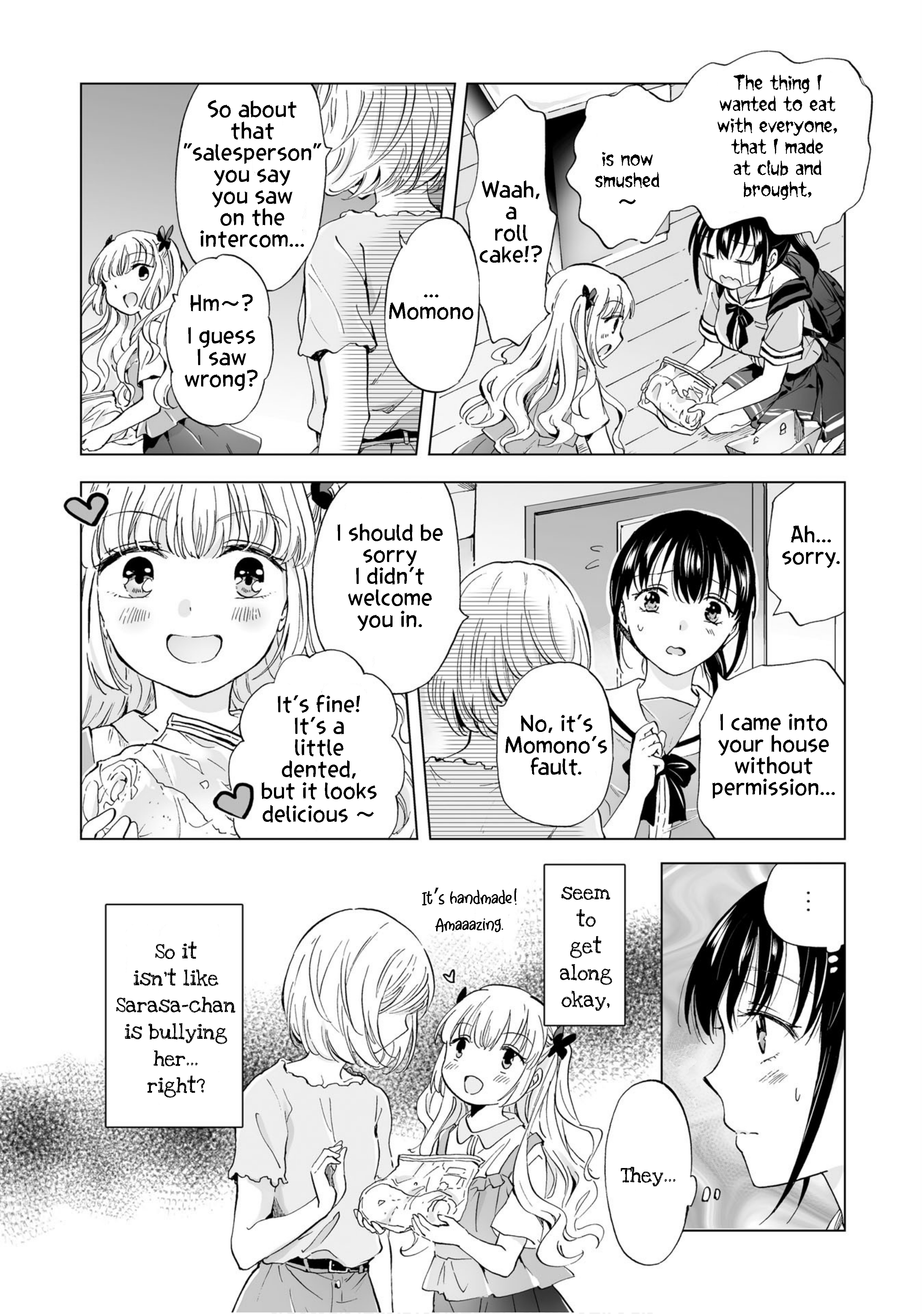 Hearts of Two Girls Will Be Connect, Only by Their Painful Acts Chapter 1 - Page 14