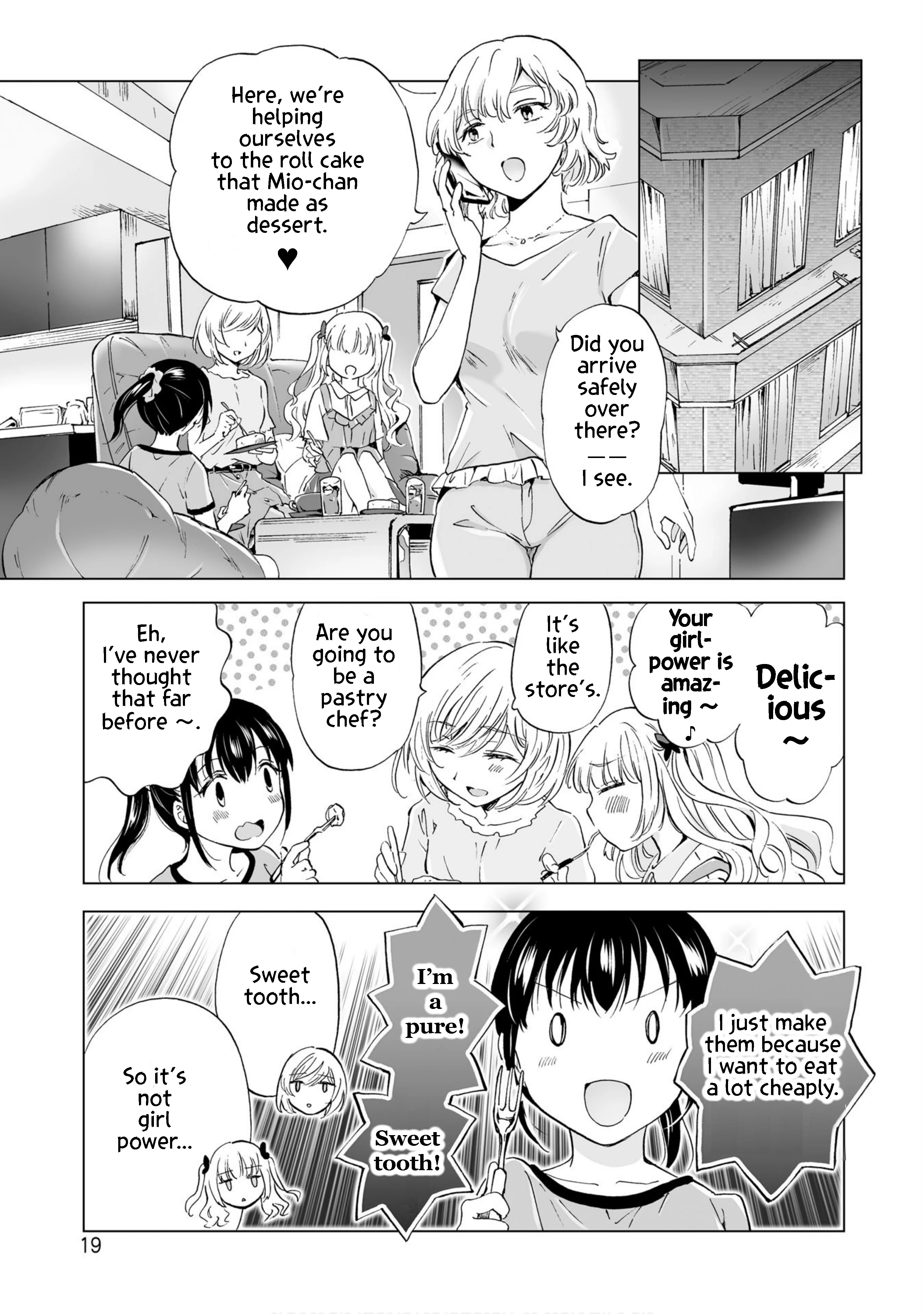 Hearts of Two Girls Will Be Connect, Only by Their Painful Acts Chapter 1 - Page 19