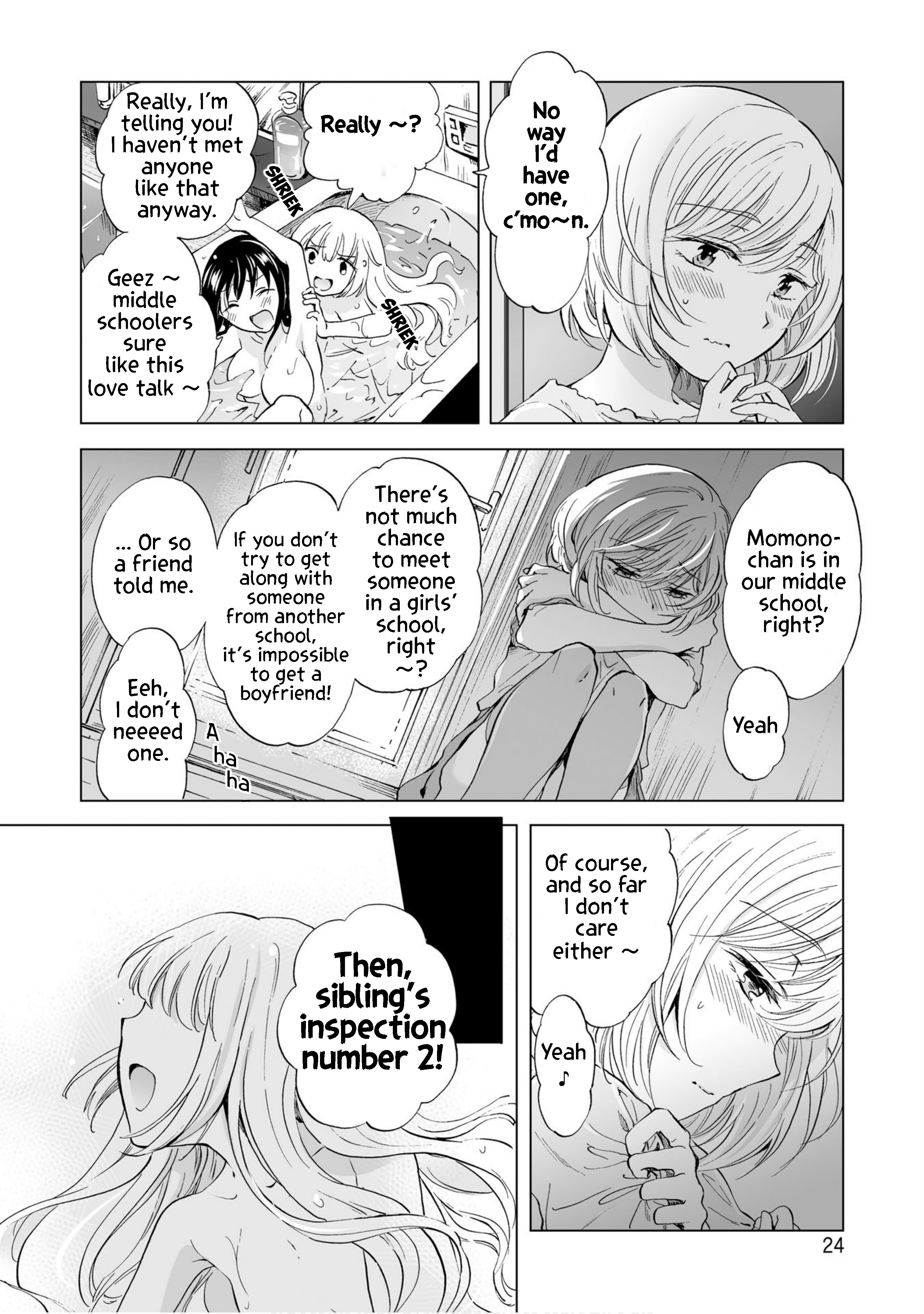 Hearts of Two Girls Will Be Connect, Only by Their Painful Acts Chapter 1 - Page 24
