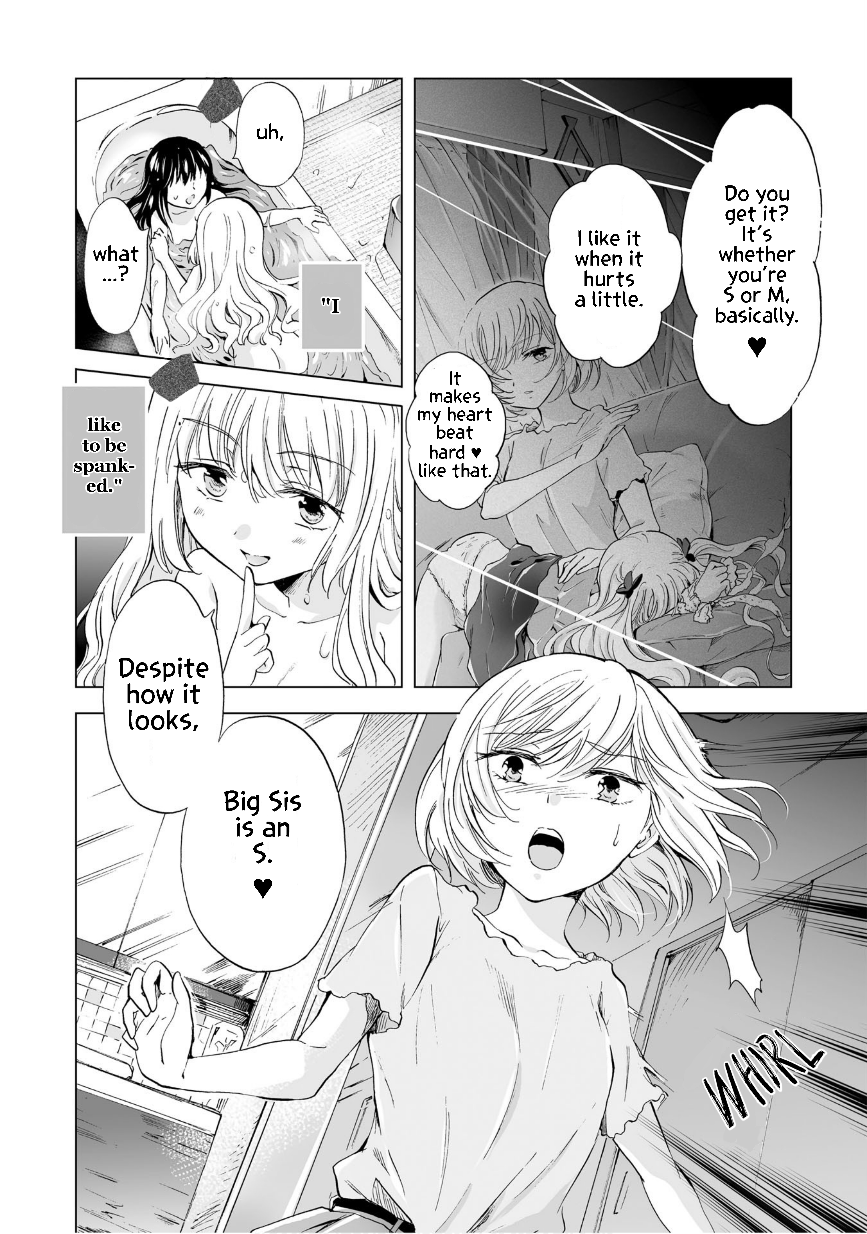 Hearts of Two Girls Will Be Connect, Only by Their Painful Acts Chapter 1 - Page 26