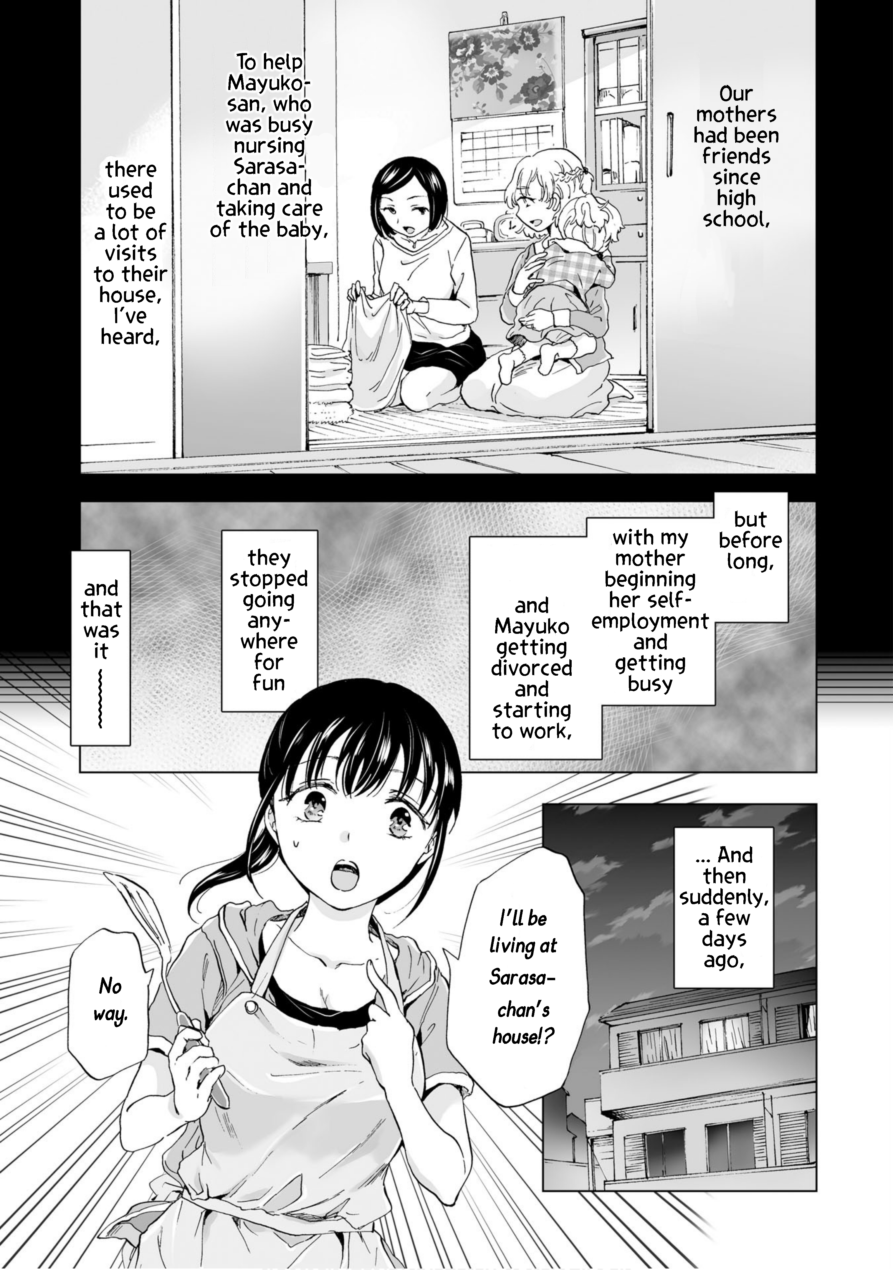 Hearts of Two Girls Will Be Connect, Only by Their Painful Acts Chapter 1 - Page 9