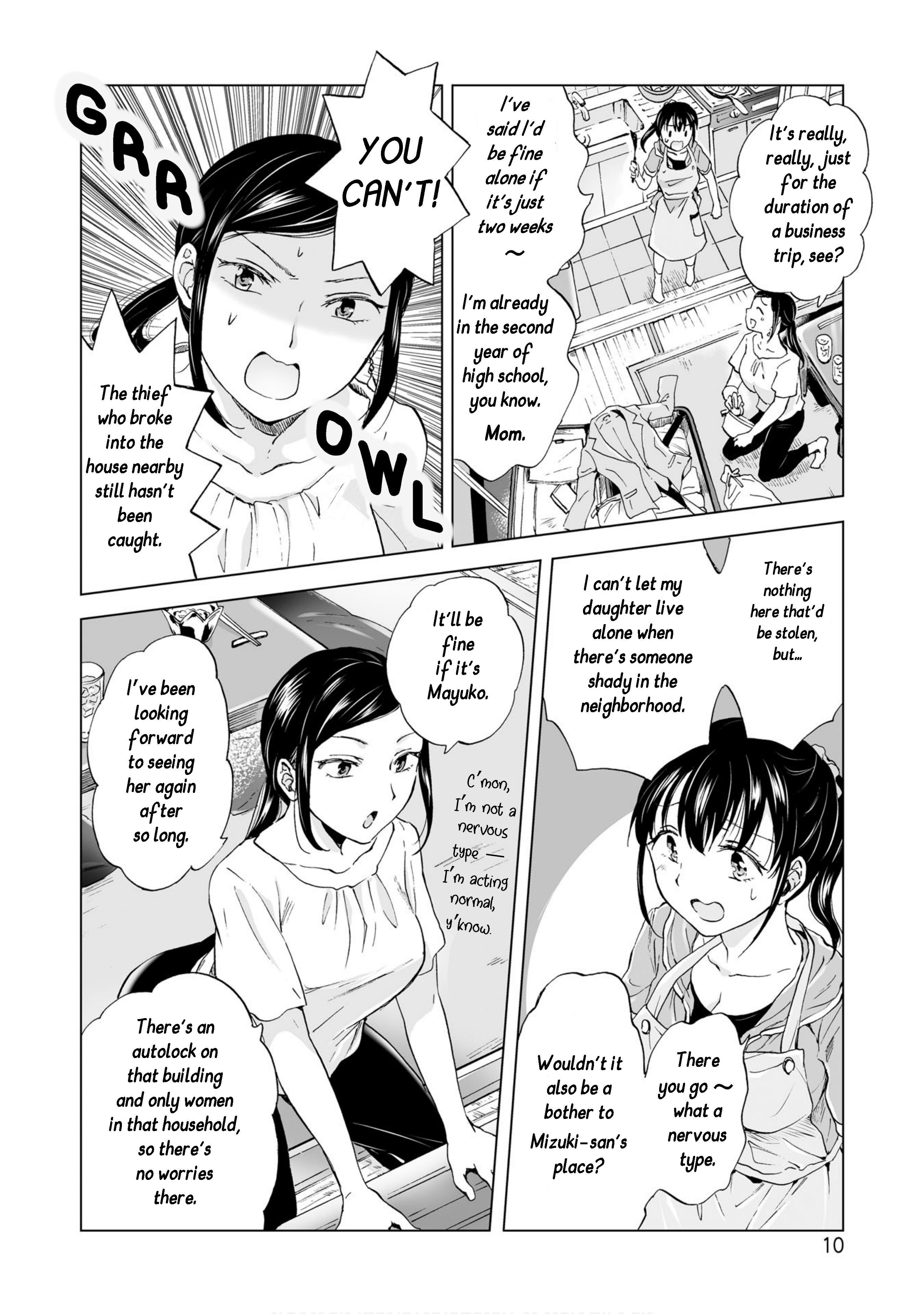 Hearts of Two Girls Will Be Connect, Only by Their Painful Acts Chapter 1 - Page 10
