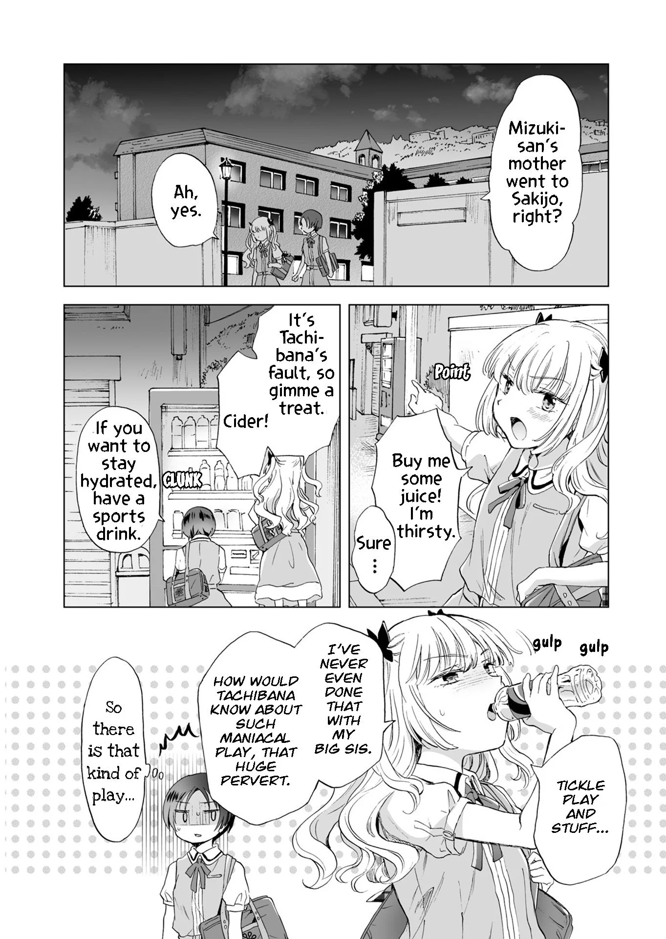 Hearts of Two Girls Will Be Connect, Only by Their Painful Acts Chapter 10 - Page 14
