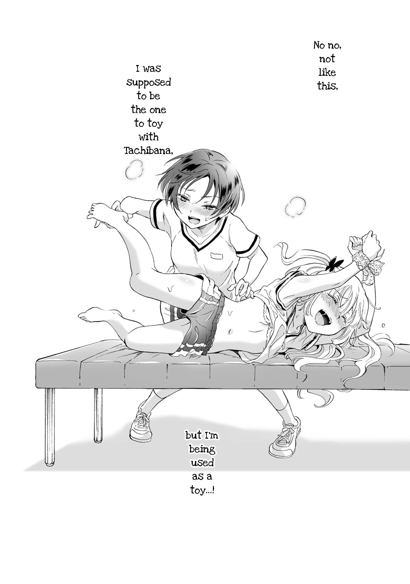 Hearts of Two Girls Will Be Connect, Only by Their Painful Acts Chapter 10 - Page 8