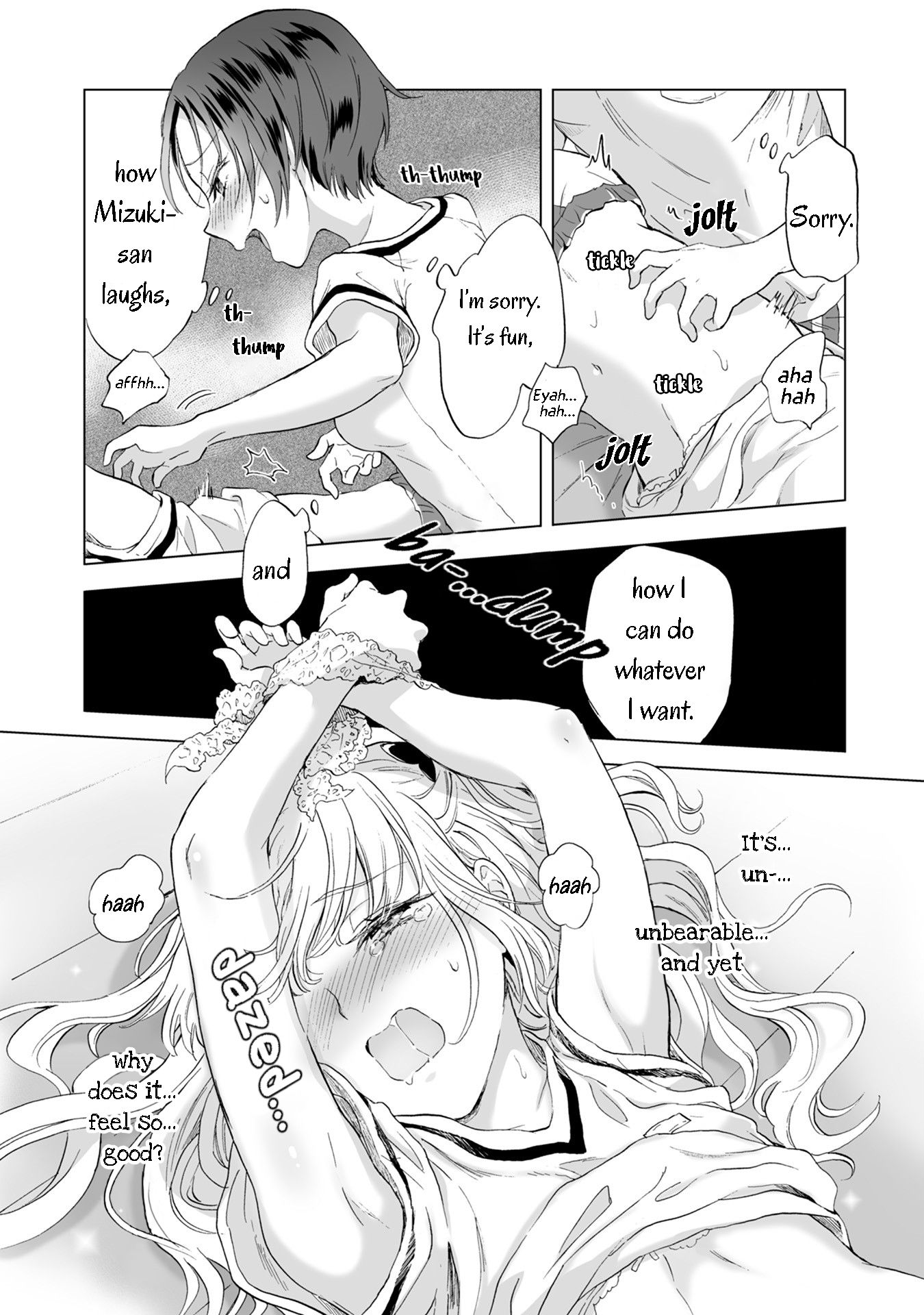 Hearts of Two Girls Will Be Connect, Only by Their Painful Acts Chapter 10 - Page 9