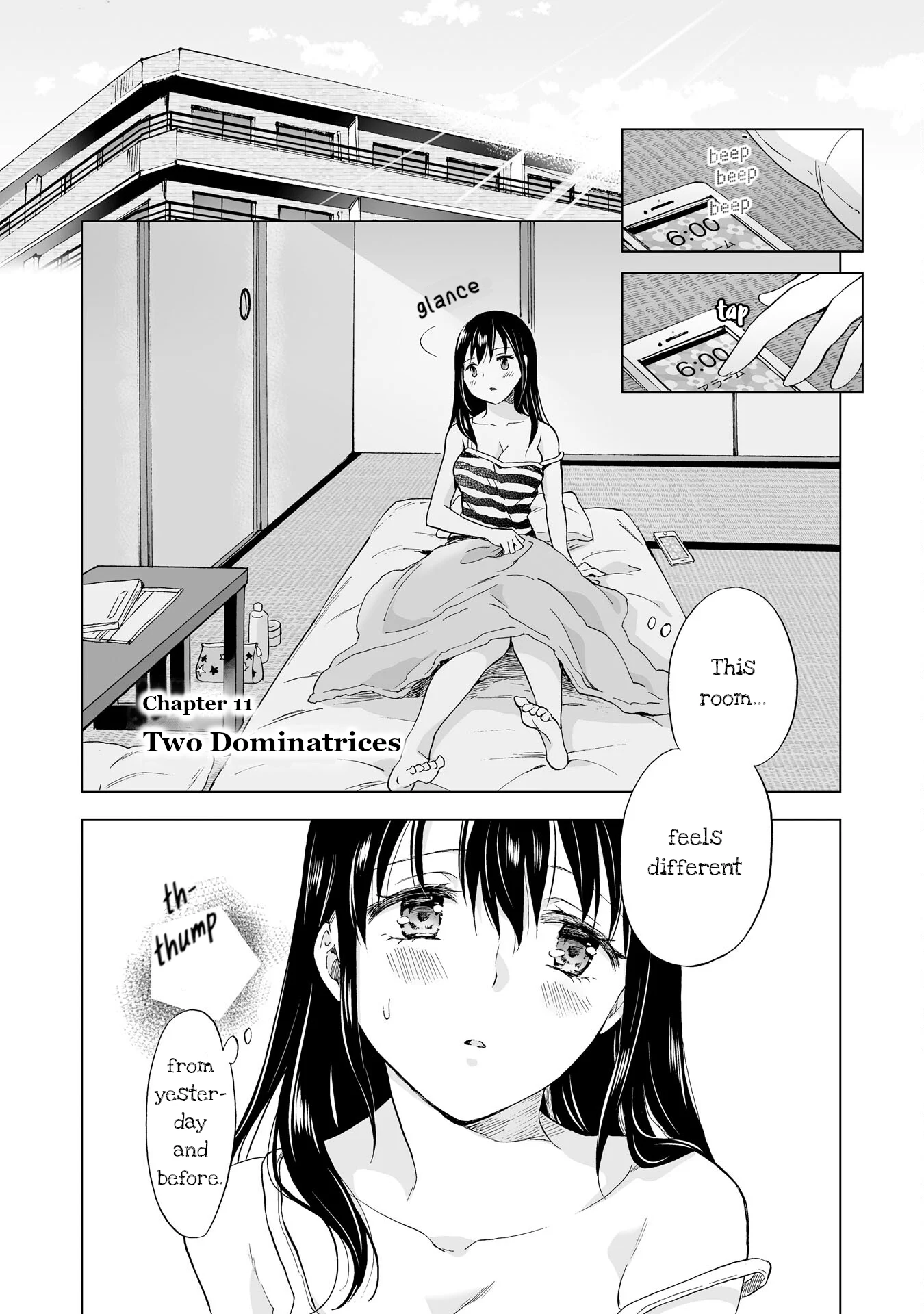 Hearts of Two Girls Will Be Connect, Only by Their Painful Acts Chapter 11 - Page 1