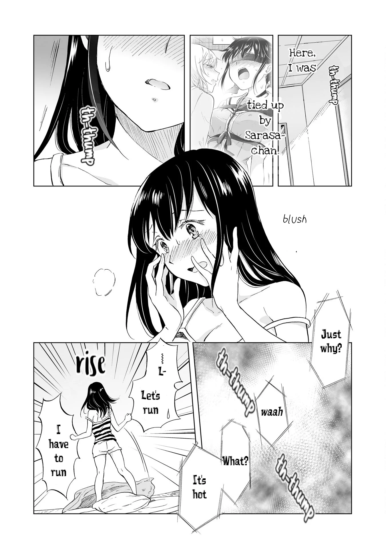 Hearts of Two Girls Will Be Connect, Only by Their Painful Acts Chapter 11 - Page 2