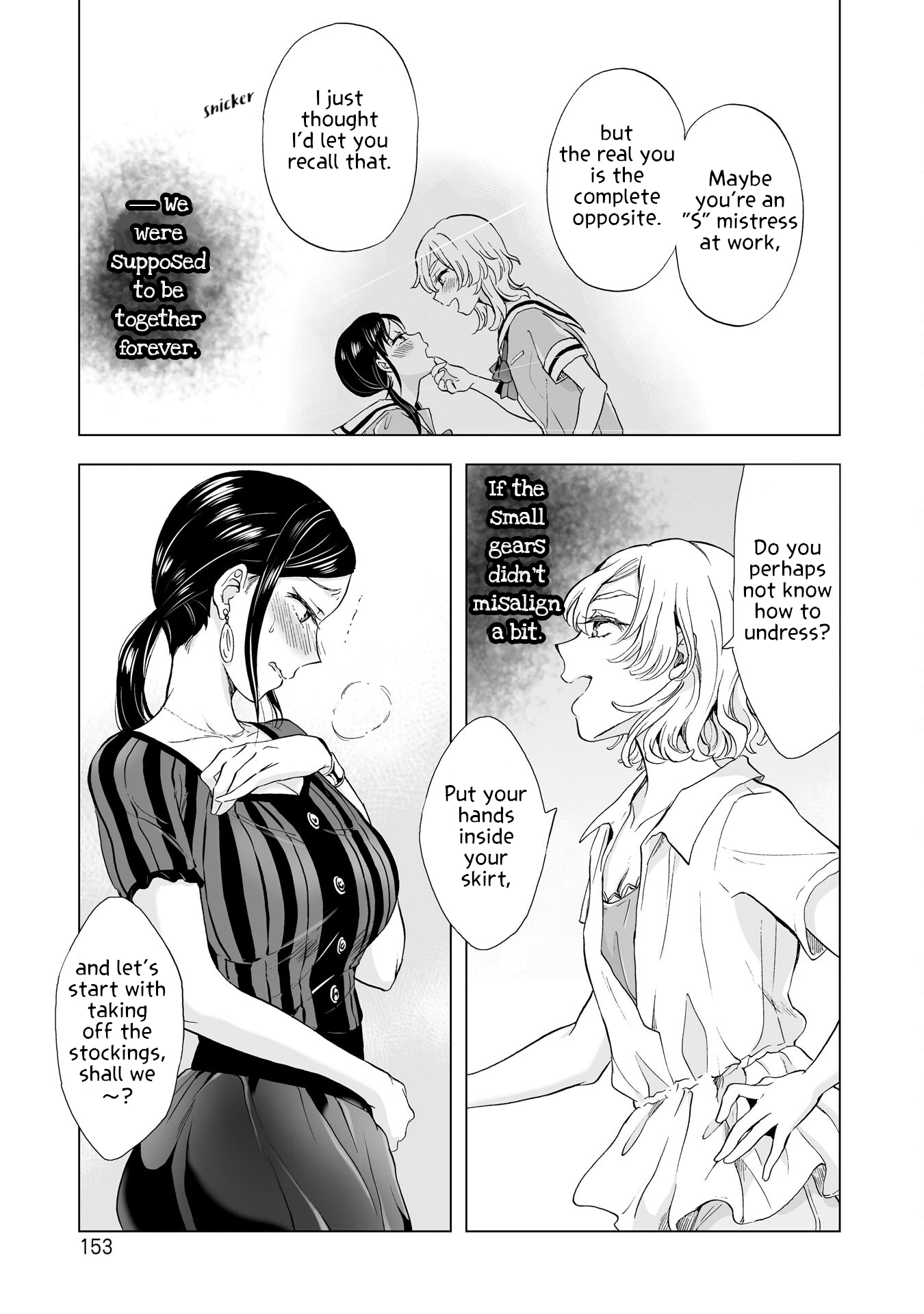 Hearts of Two Girls Will Be Connect, Only by Their Painful Acts Chapter 11 - Page 27