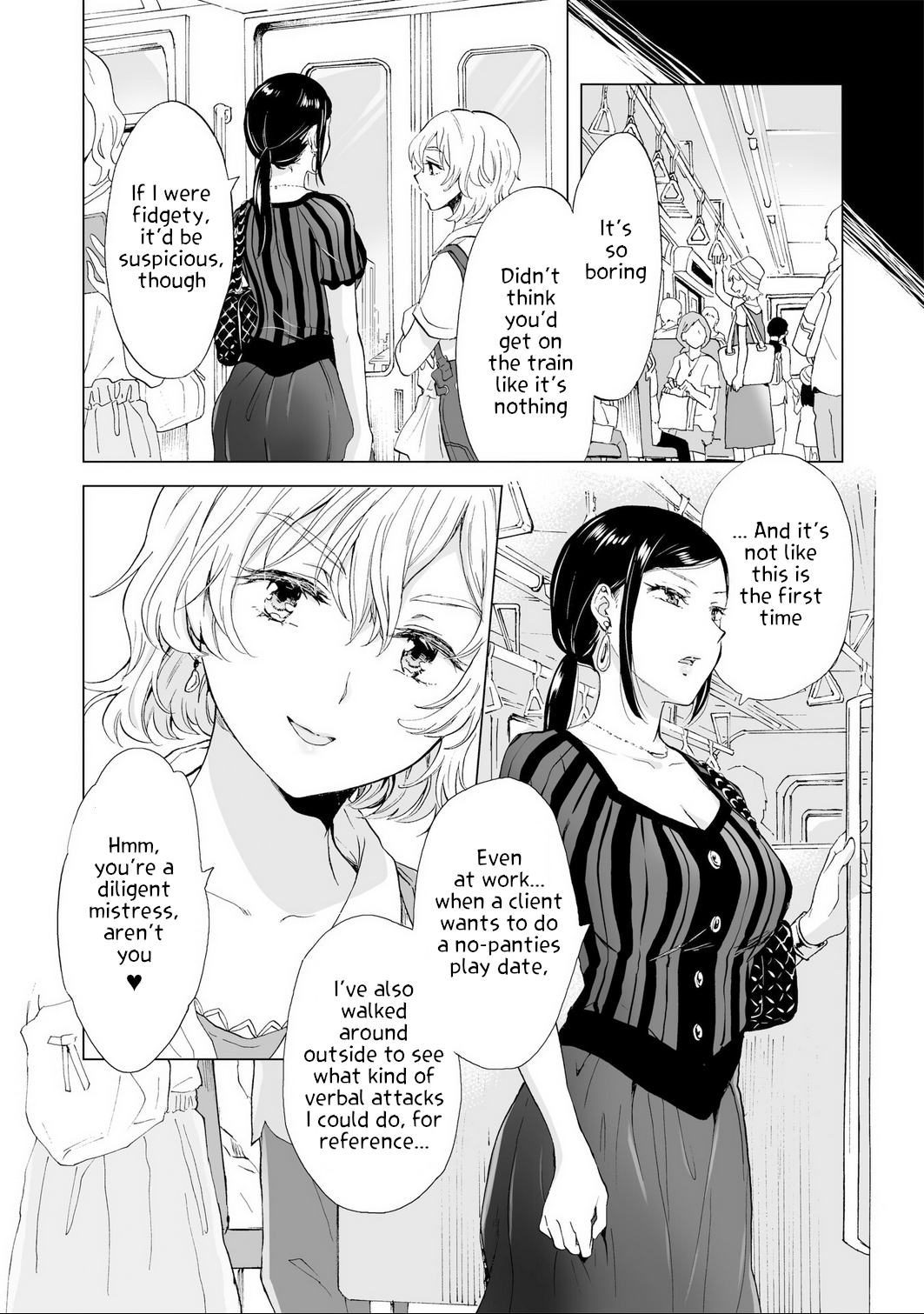 Hearts of Two Girls Will Be Connect, Only by Their Painful Acts Chapter 12 - Page 12