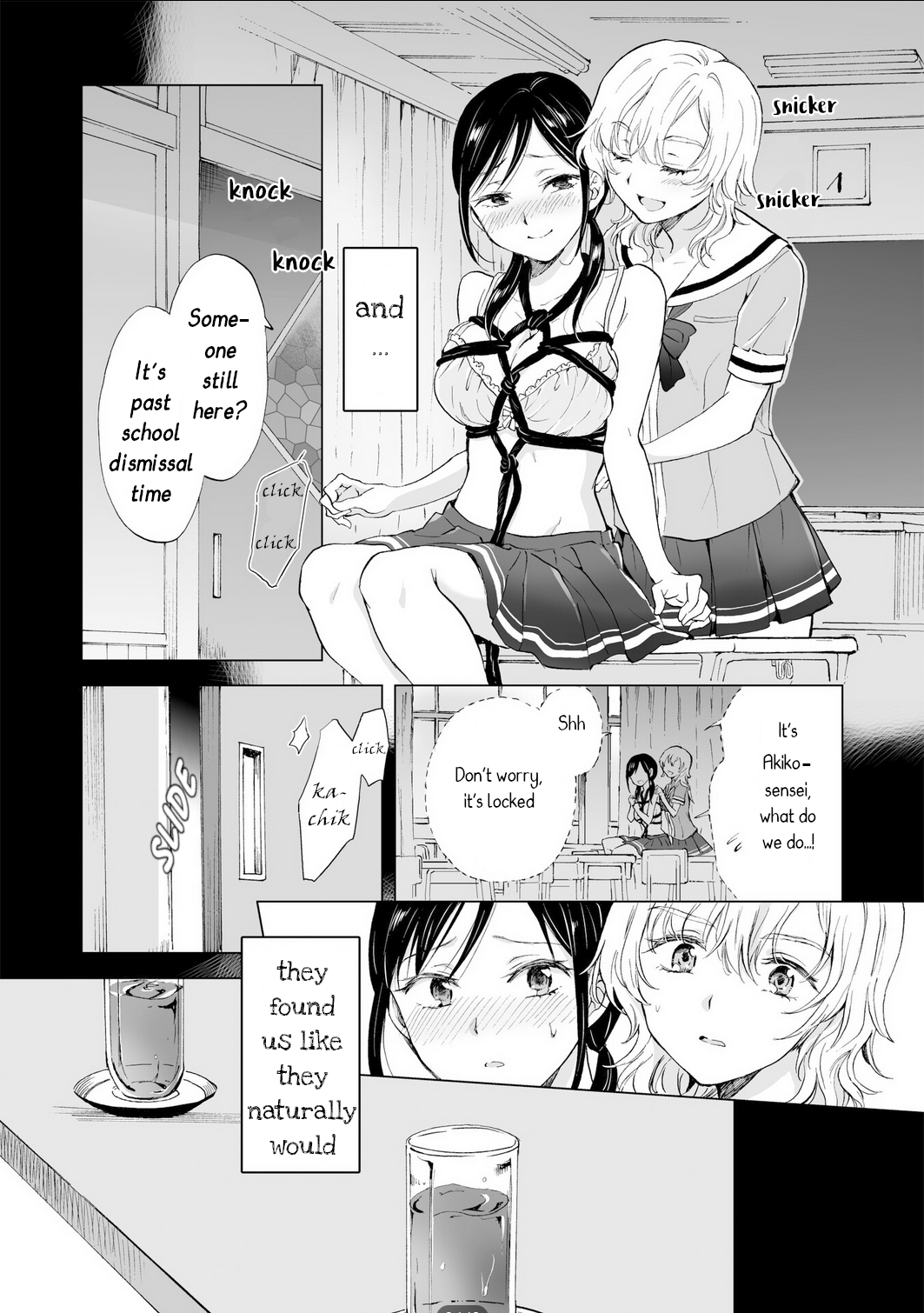 Hearts of Two Girls Will Be Connect, Only by Their Painful Acts Chapter 12 - Page 34