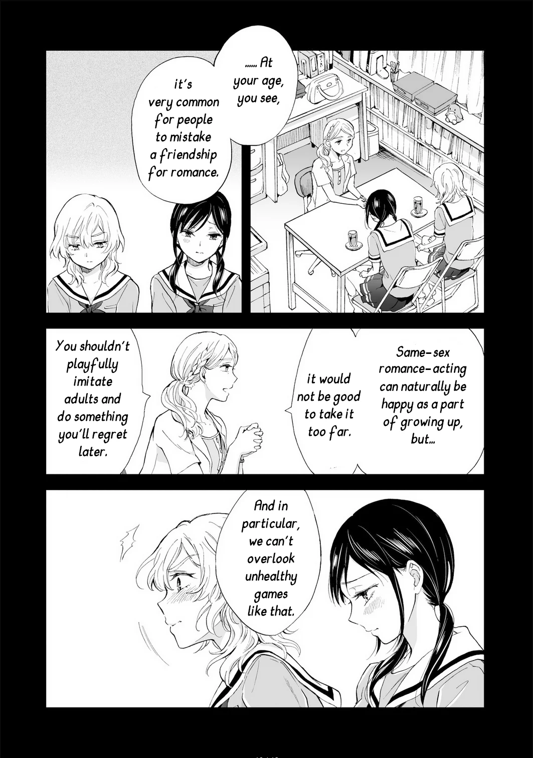 Hearts of Two Girls Will Be Connect, Only by Their Painful Acts Chapter 12 - Page 35