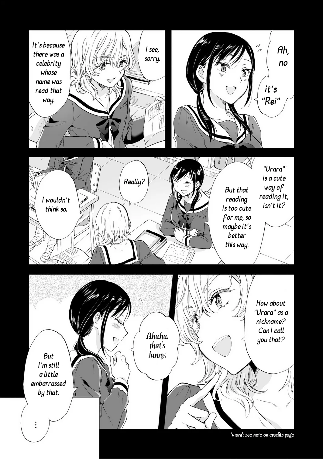 Hearts of Two Girls Will Be Connect, Only by Their Painful Acts Chapter 12 - Page 5