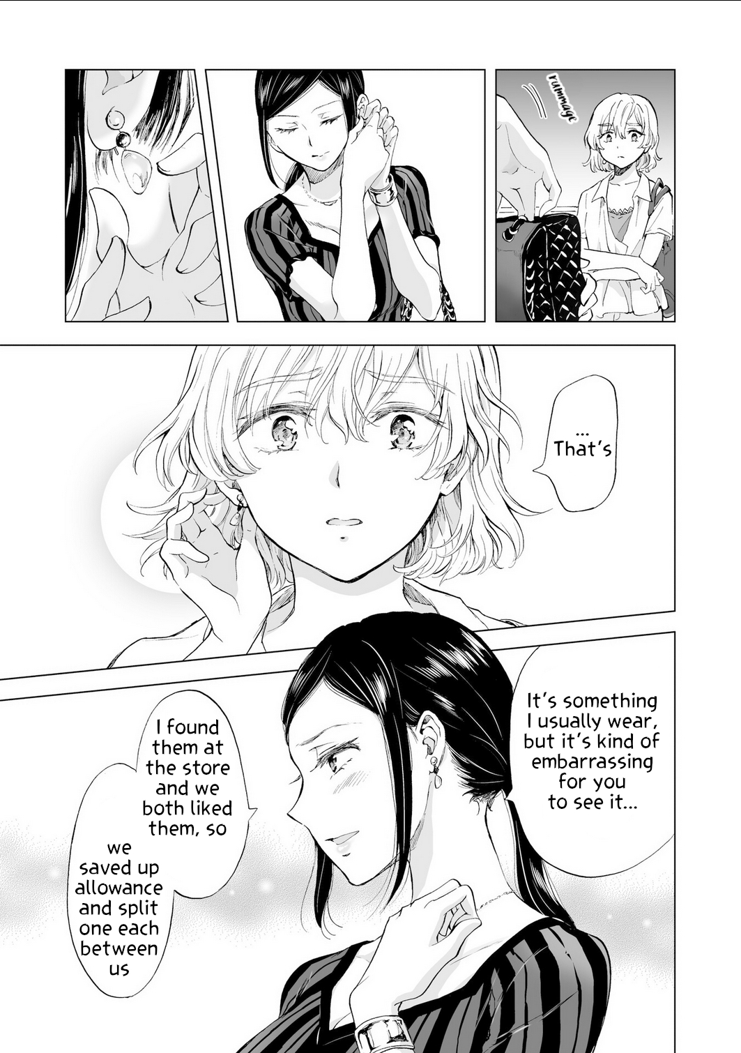 Hearts of Two Girls Will Be Connect, Only by Their Painful Acts Chapter 12 - Page 46