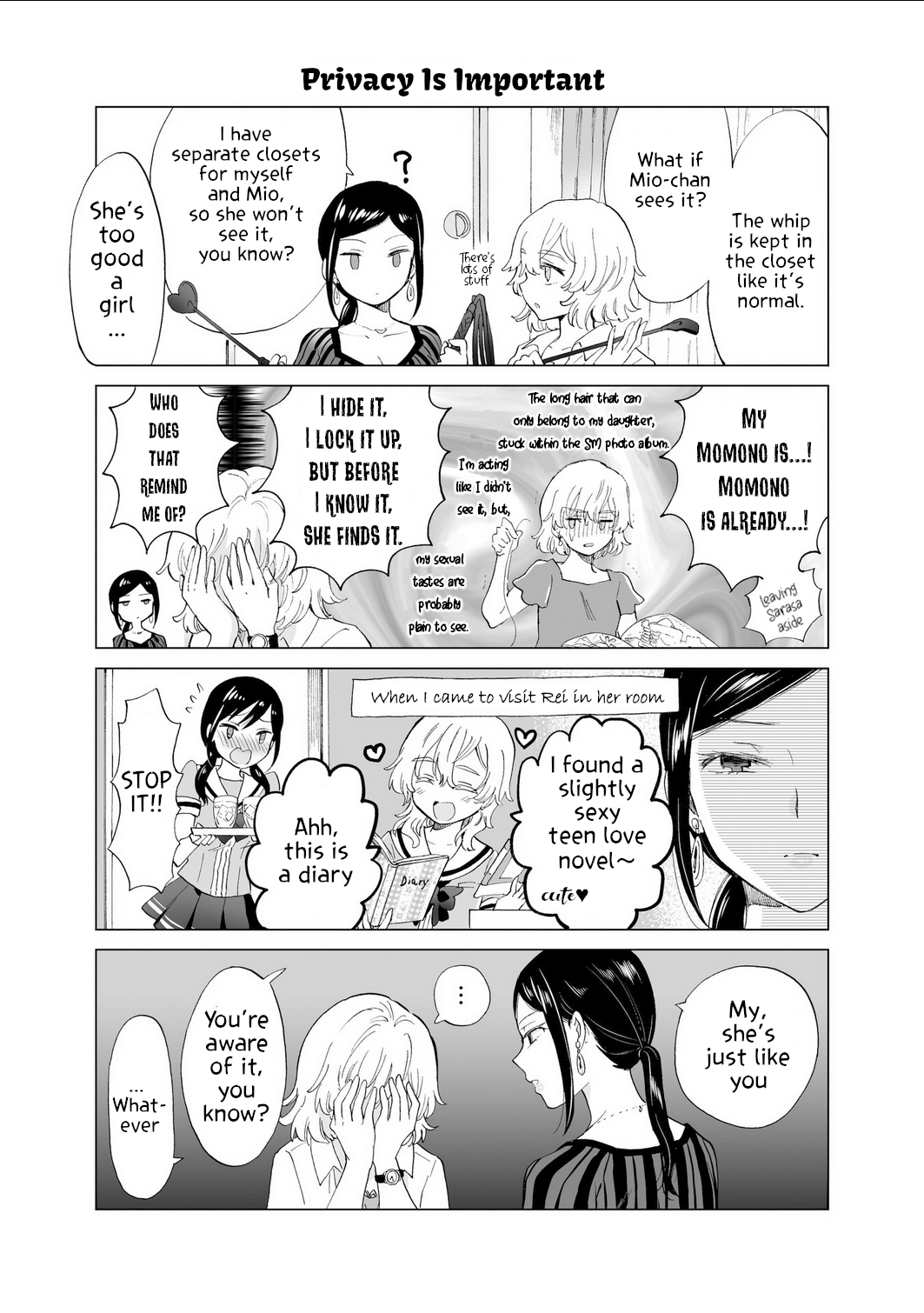 Hearts of Two Girls Will Be Connect, Only by Their Painful Acts Chapter 12 - Page 50