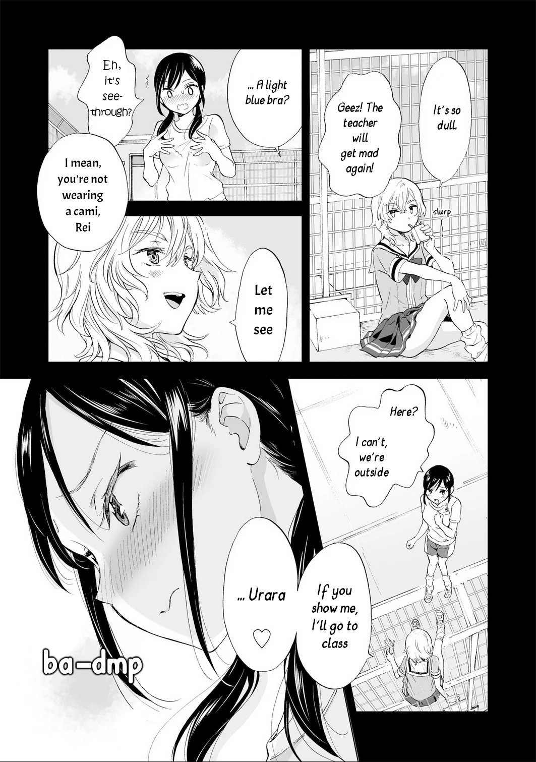 Hearts of Two Girls Will Be Connect, Only by Their Painful Acts Chapter 12 - Page 7