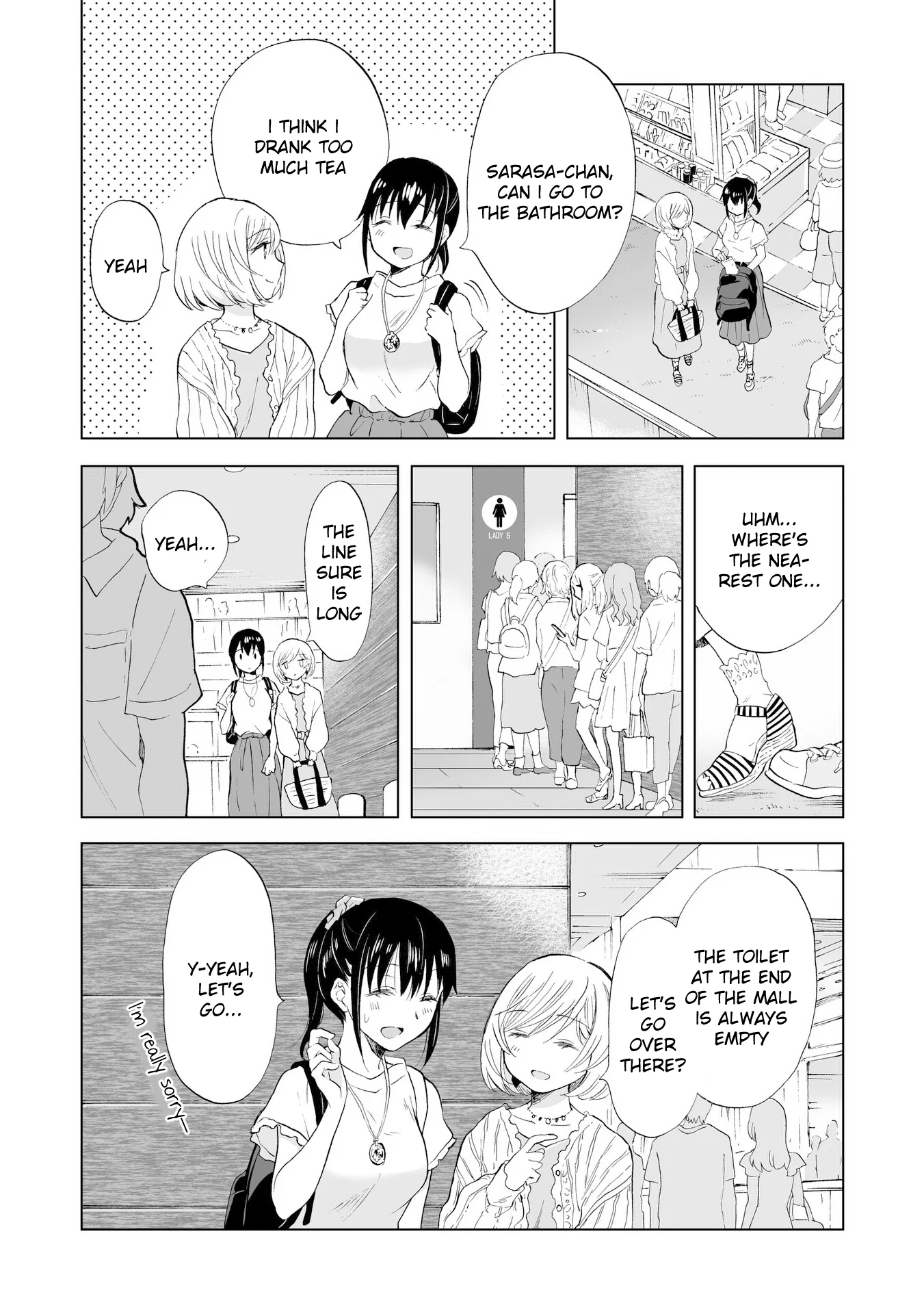 Hearts of Two Girls Will Be Connect, Only by Their Painful Acts Chapter 13.2 - Page 8